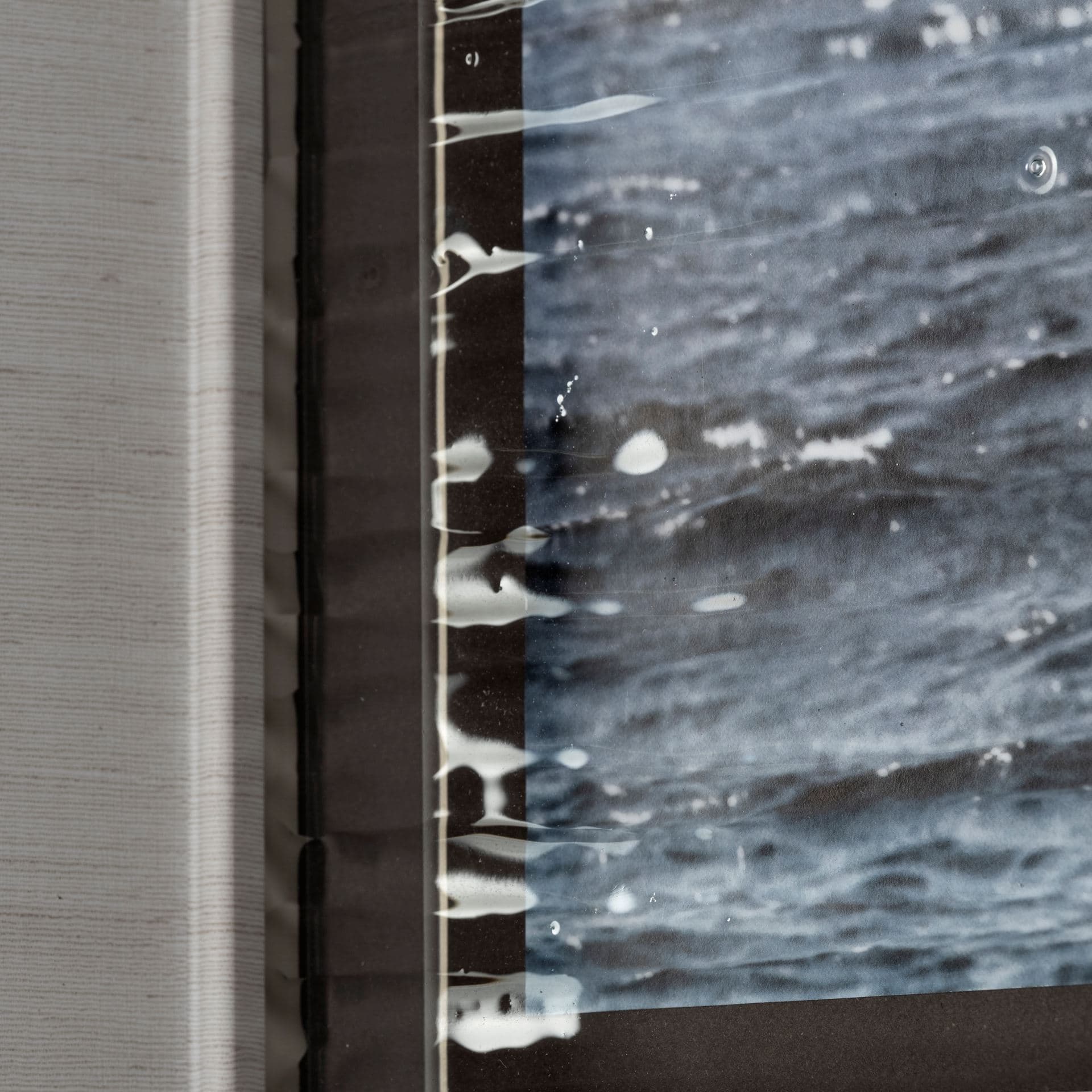 Sailing South by Jorge Llovet a Hand Embellished Textured Framed Photo Art Print Matted under Glass — product photograph