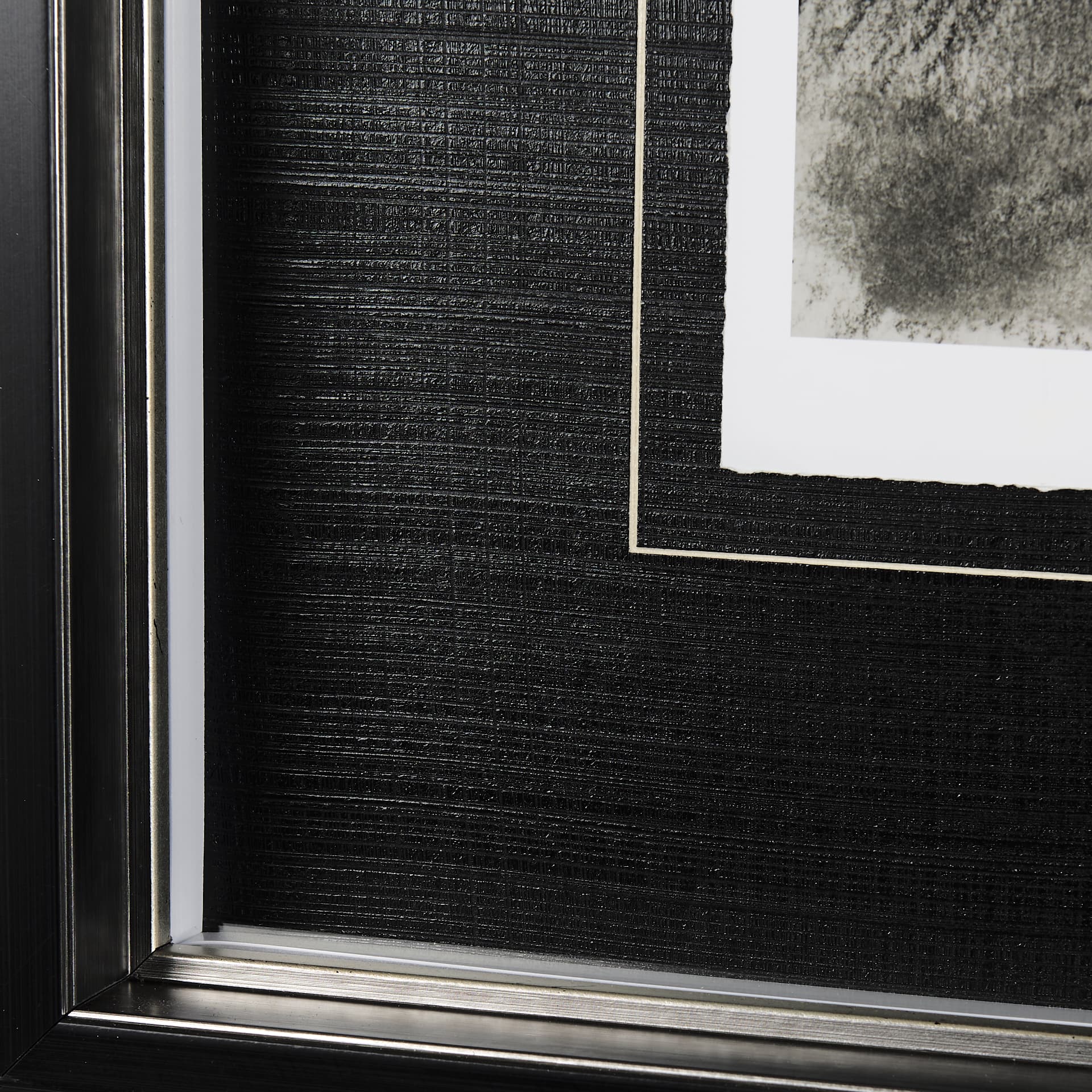 West coast chronicles II by Mercana Studio Hand Embellished Framed Art Print Matted under Glass — product photograph