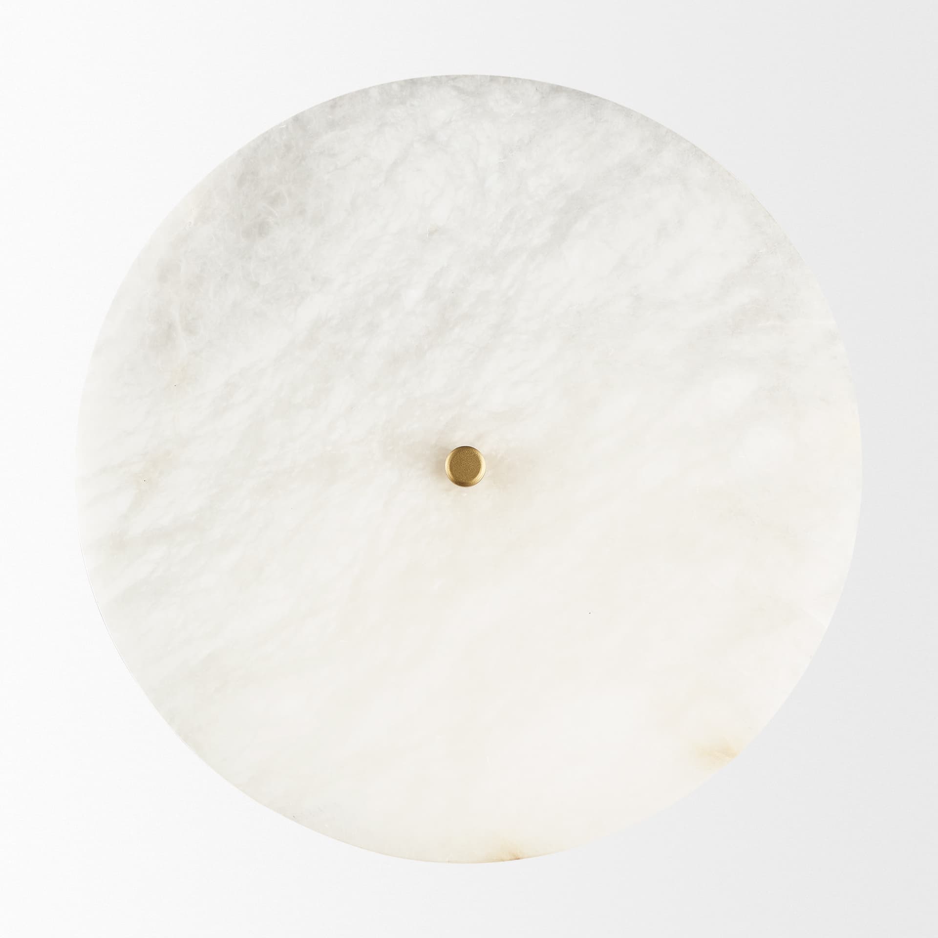 Dolly Brushed Gold Metal w/ Alabaster Shade 4-Light Wall Sconce — product photograph