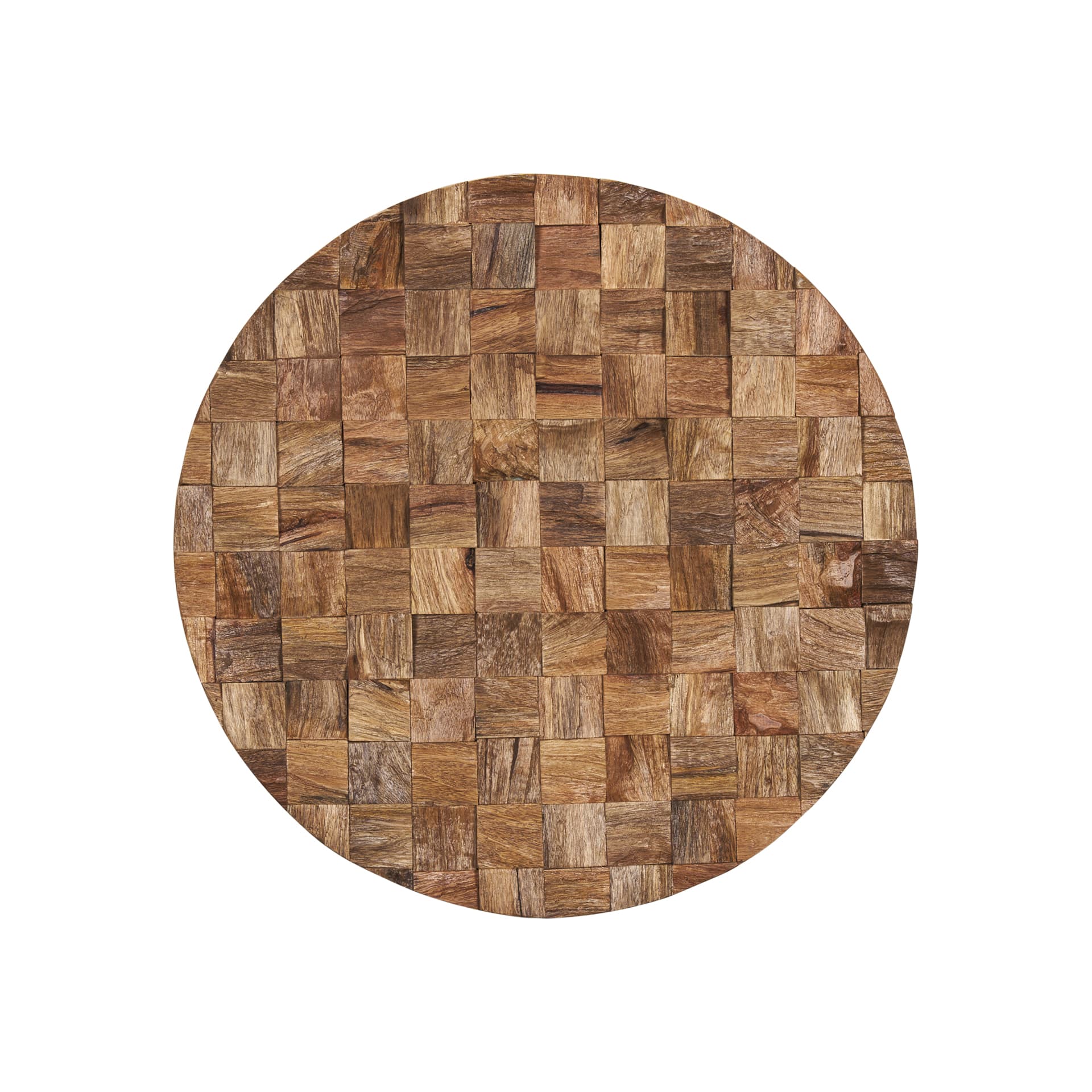 Into the Abyss II Light Brown Wood 24" Wall Decor — product photograph