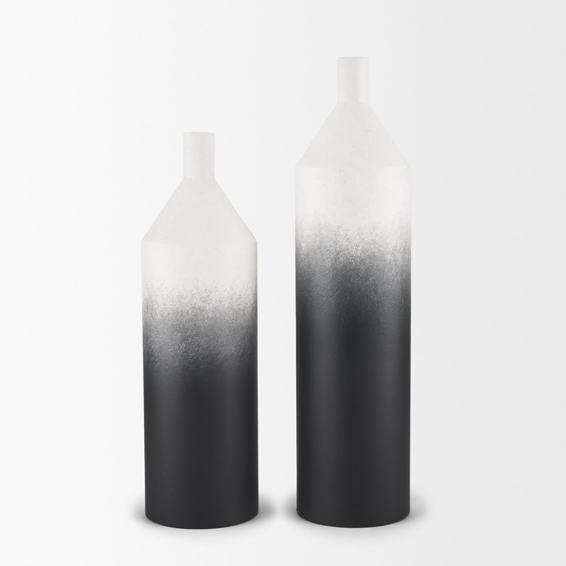 w/ Black Ombre Metal Vase — product photograph