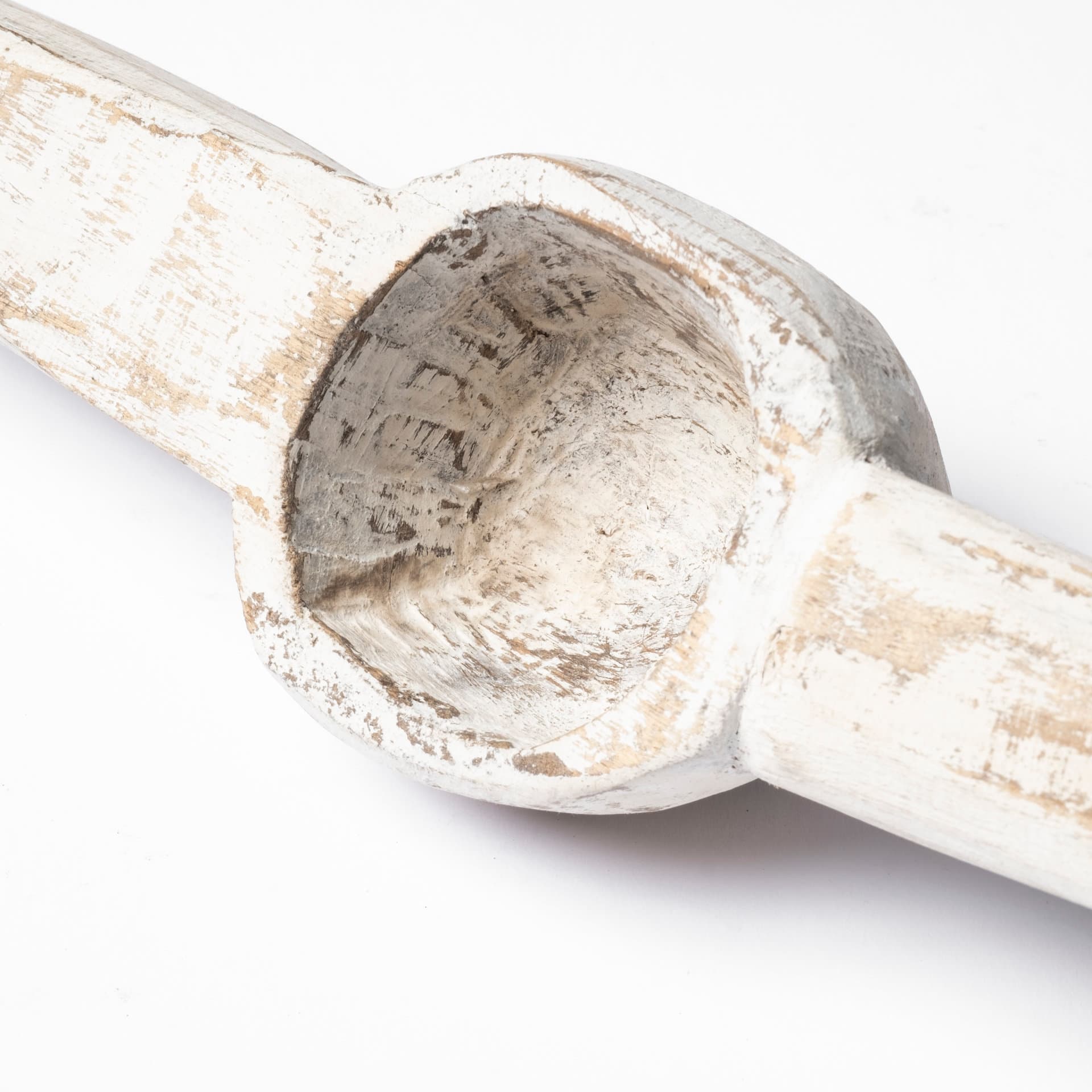Oro (Set of 3) White Tribal Inspired Measuring Cups — product photograph