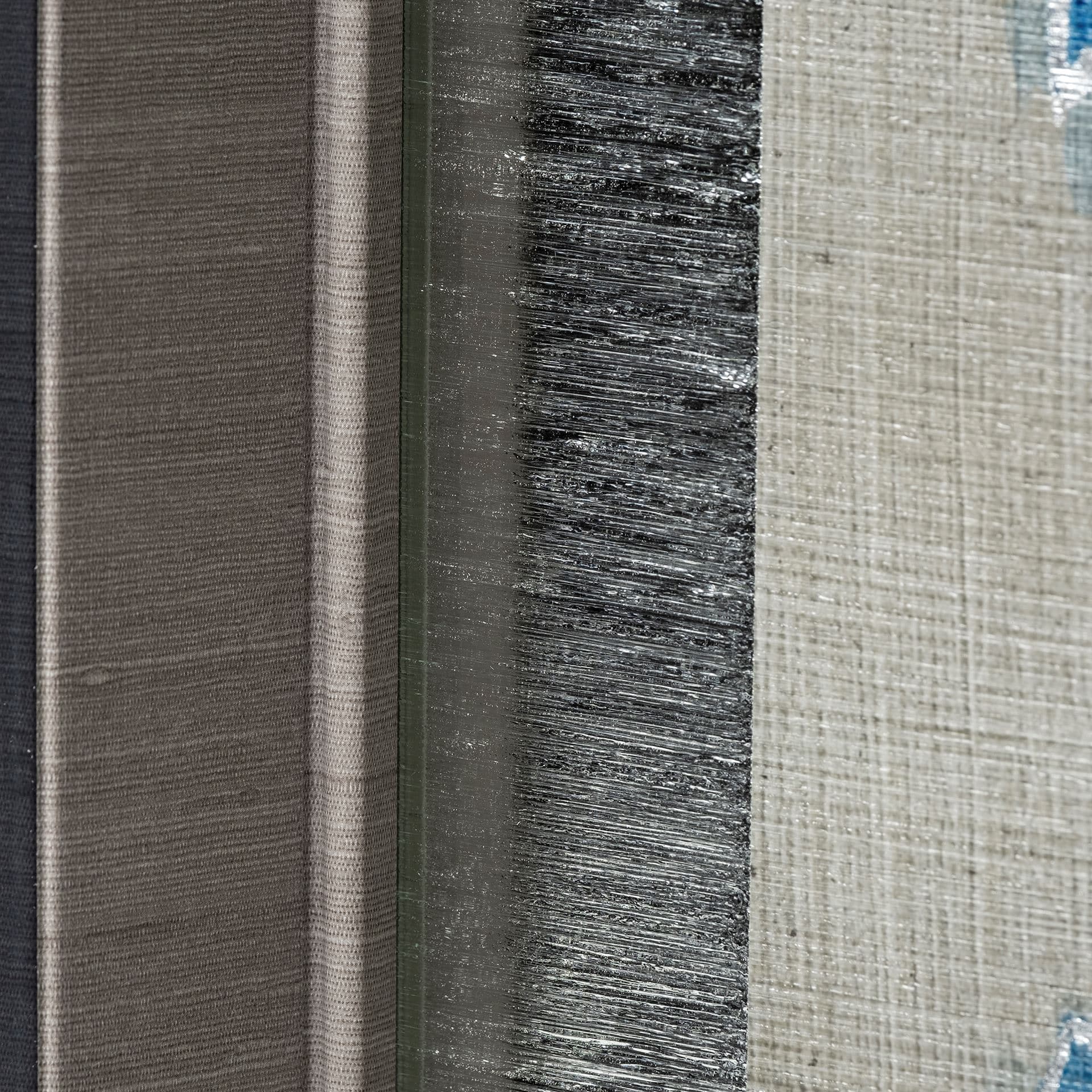 Bohemian Ikat IV by Chariklia Zarris a Hand Embellished Textured Framed Art Print Matted under Glass — product photograph