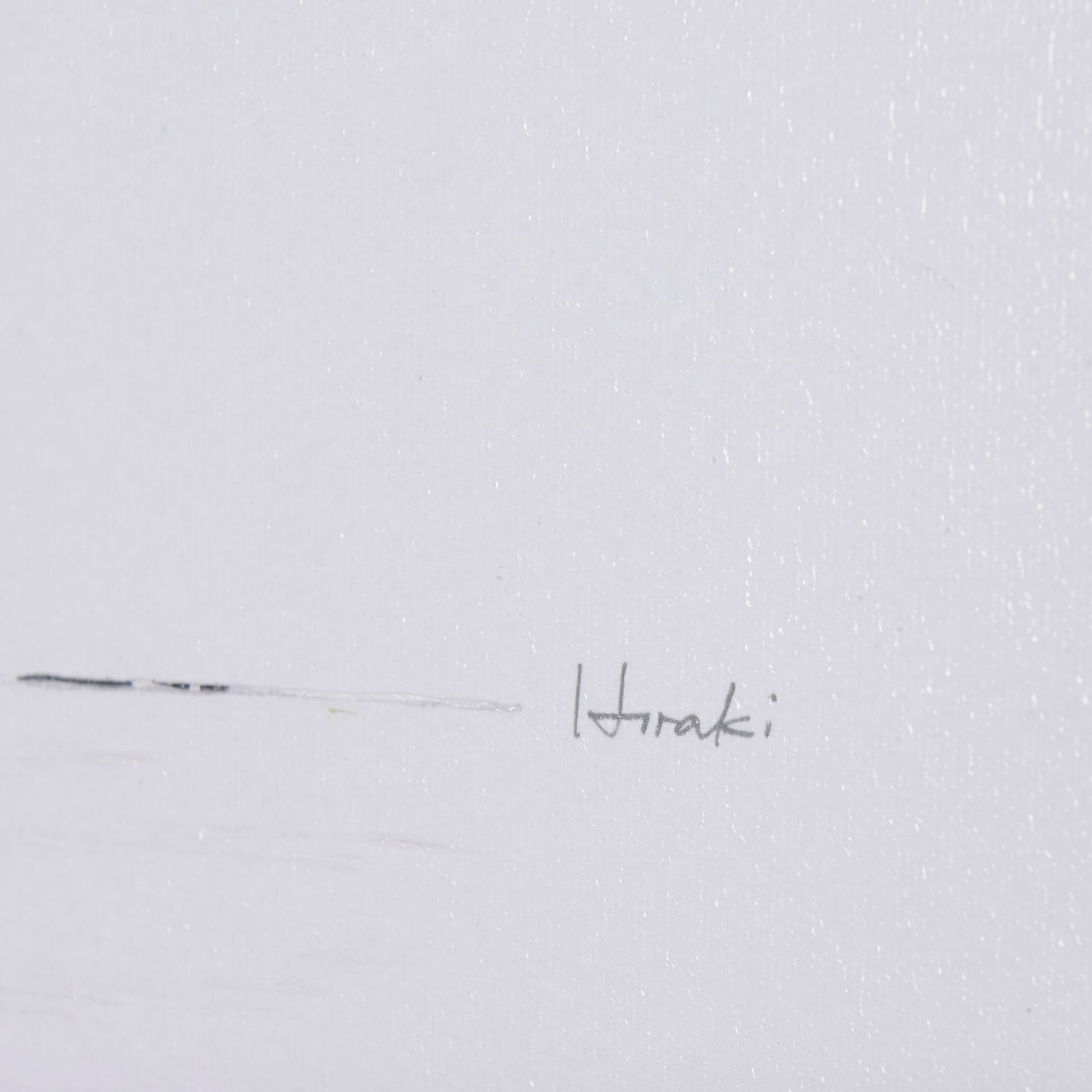 Ikebana Light II by Mercana Studio a Hand Embellished Textured Canvas — product photograph