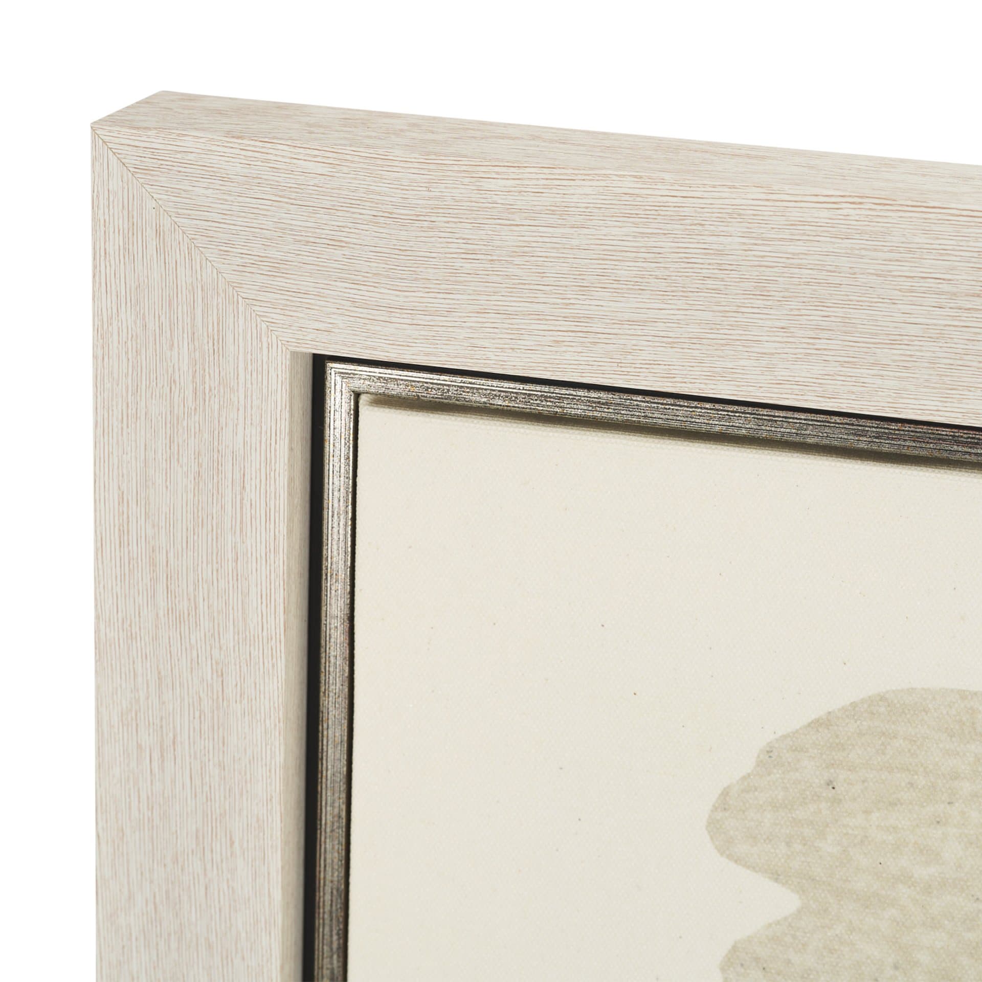 Field Study II: Bloom by Mercana Studio Hand-Embellished Textured Framed Canvas Artwork — product photograph