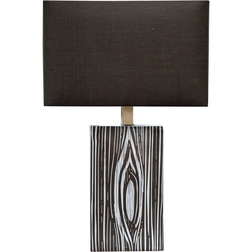 Maravilla III 11x17 Black/White Pattered Base Black Fabric Shade Wall Sconce — product photograph