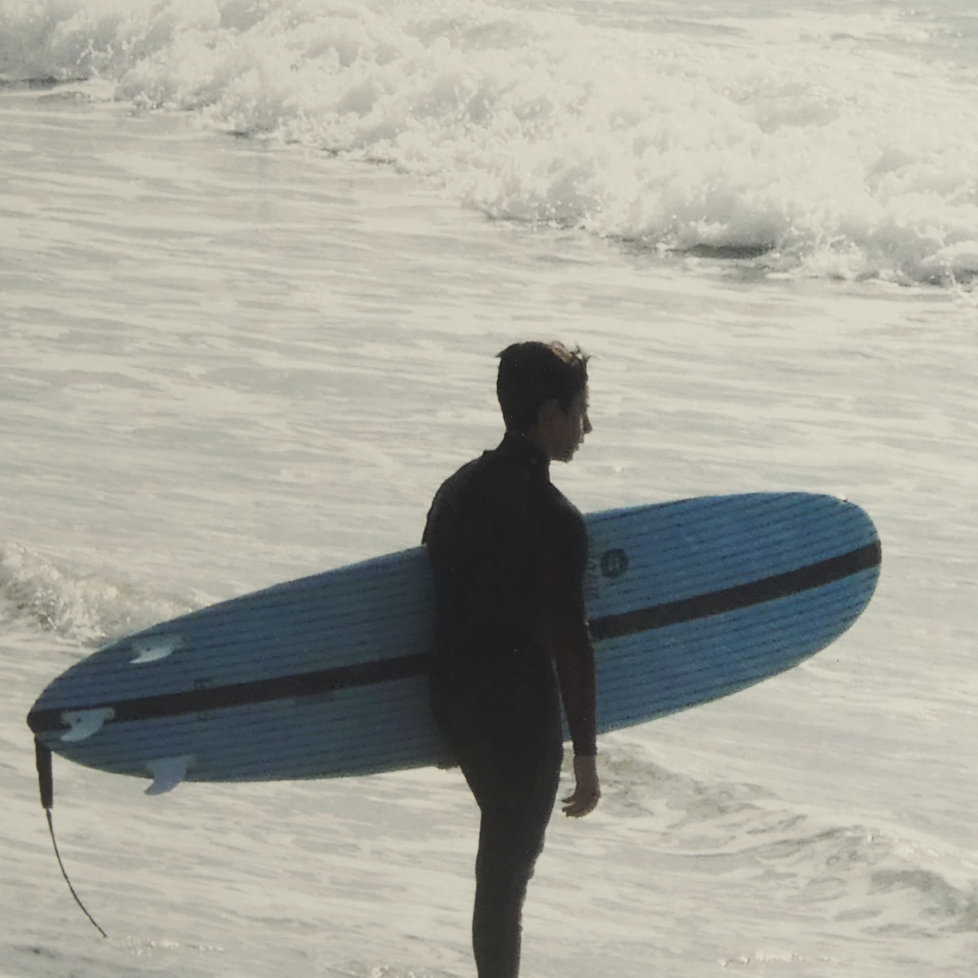 Serene Surf by Urban Octopus a Framed Photo Art Print Matted under Glass — product photograph