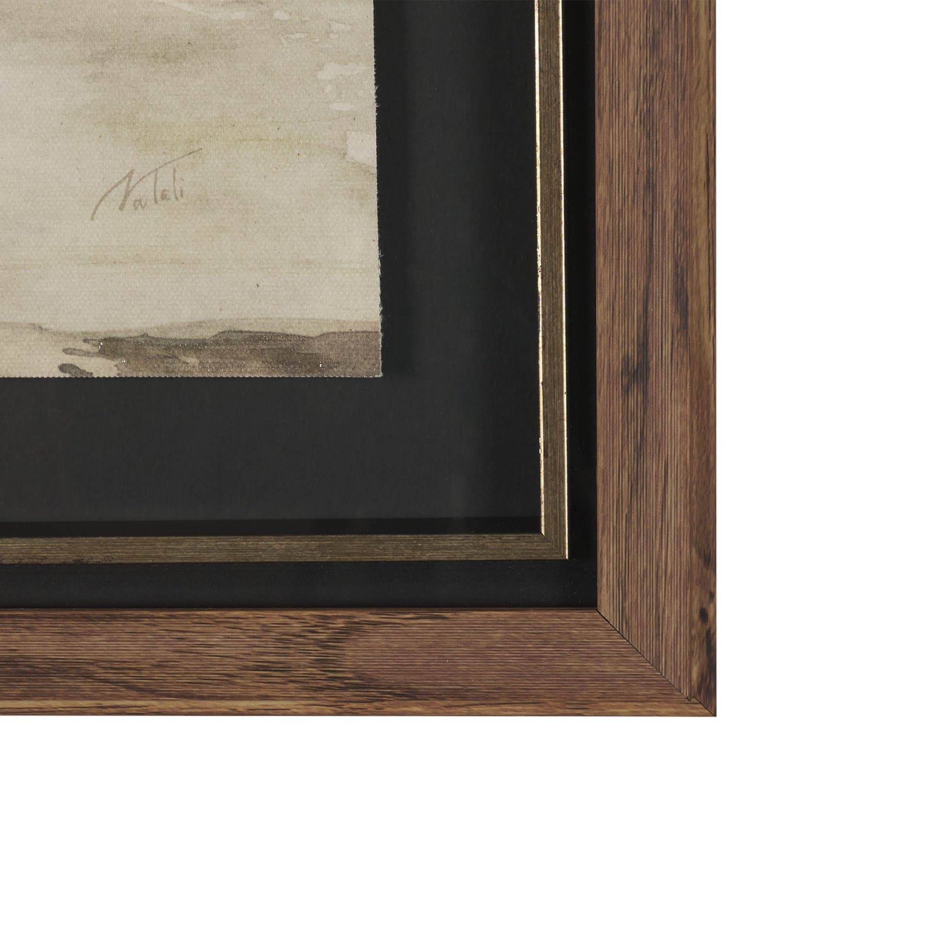 Timeless Voyage (Set of 2) by Mercana Studio Hand Embelished Framed Artwork Matted under Glass — product photograph