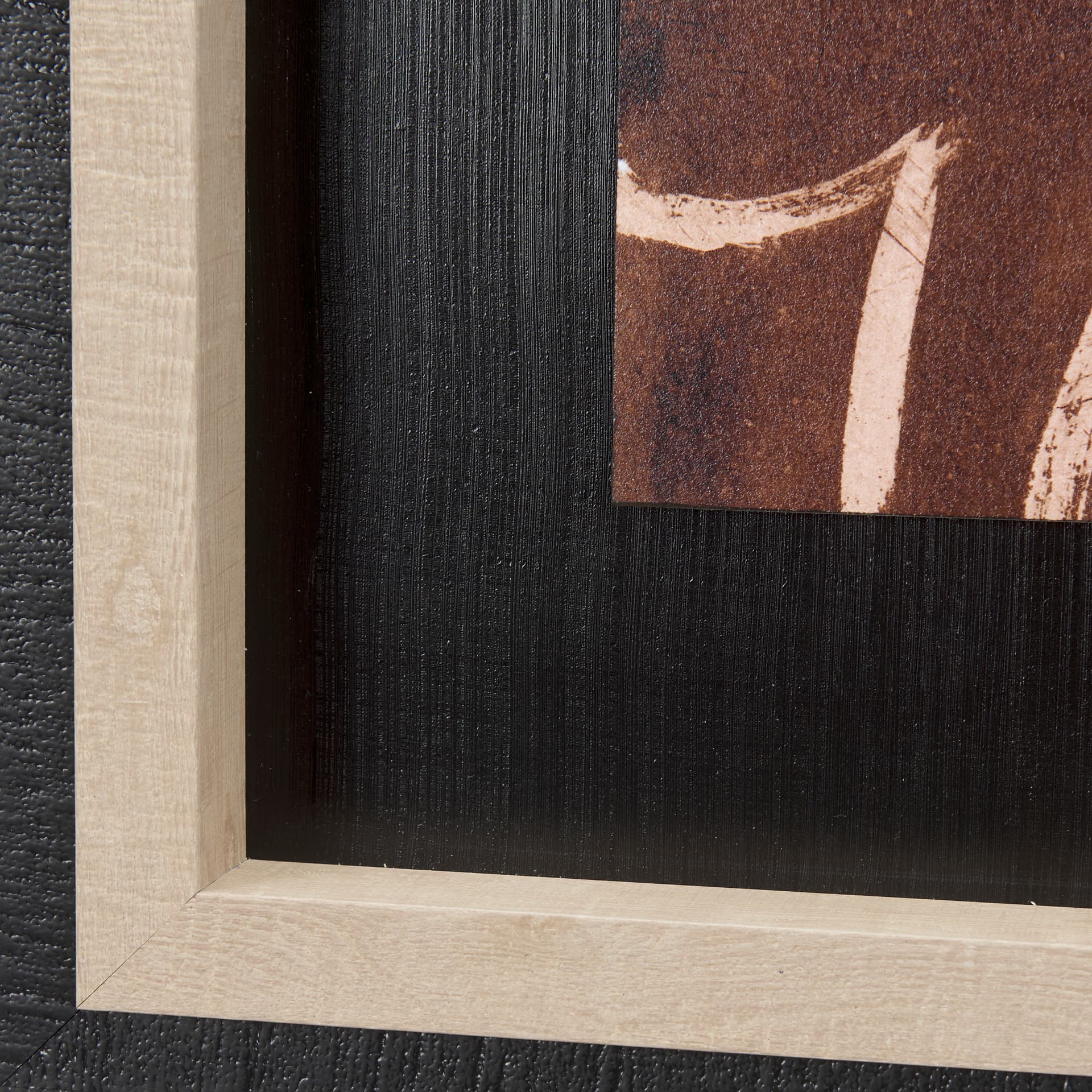 Horse Herd IV by Mercana Studio a Hand Embellished Textured Framed Art Print — product photograph
