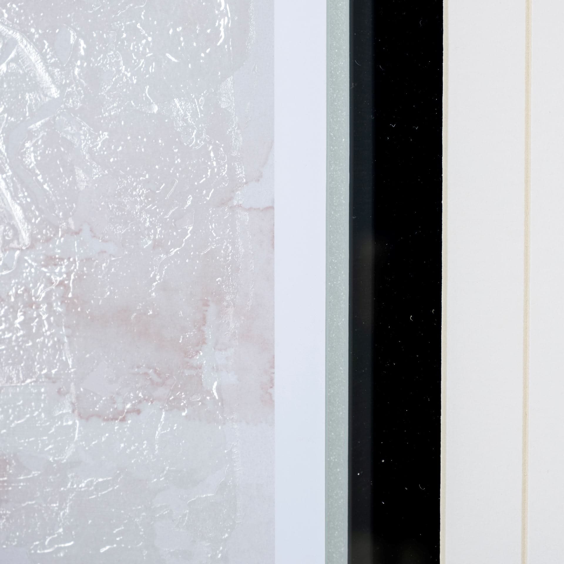 Andromedae Light V by Melody D a Hand Embellished Textured Framed Art Print Matted under Glass — product photograph