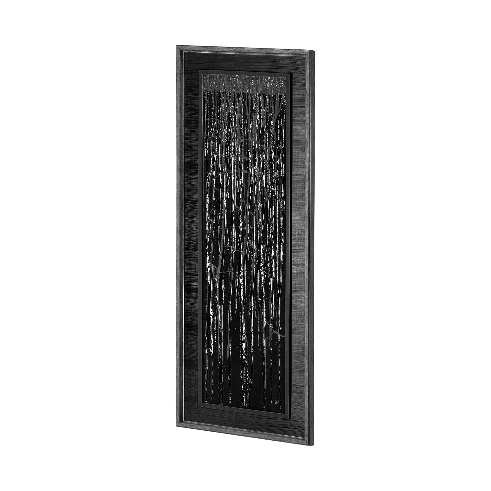 Midas Touch II by Barbara Fleming a Hand Embelished Textured Framed Art Print Matted under Glass — product photograph