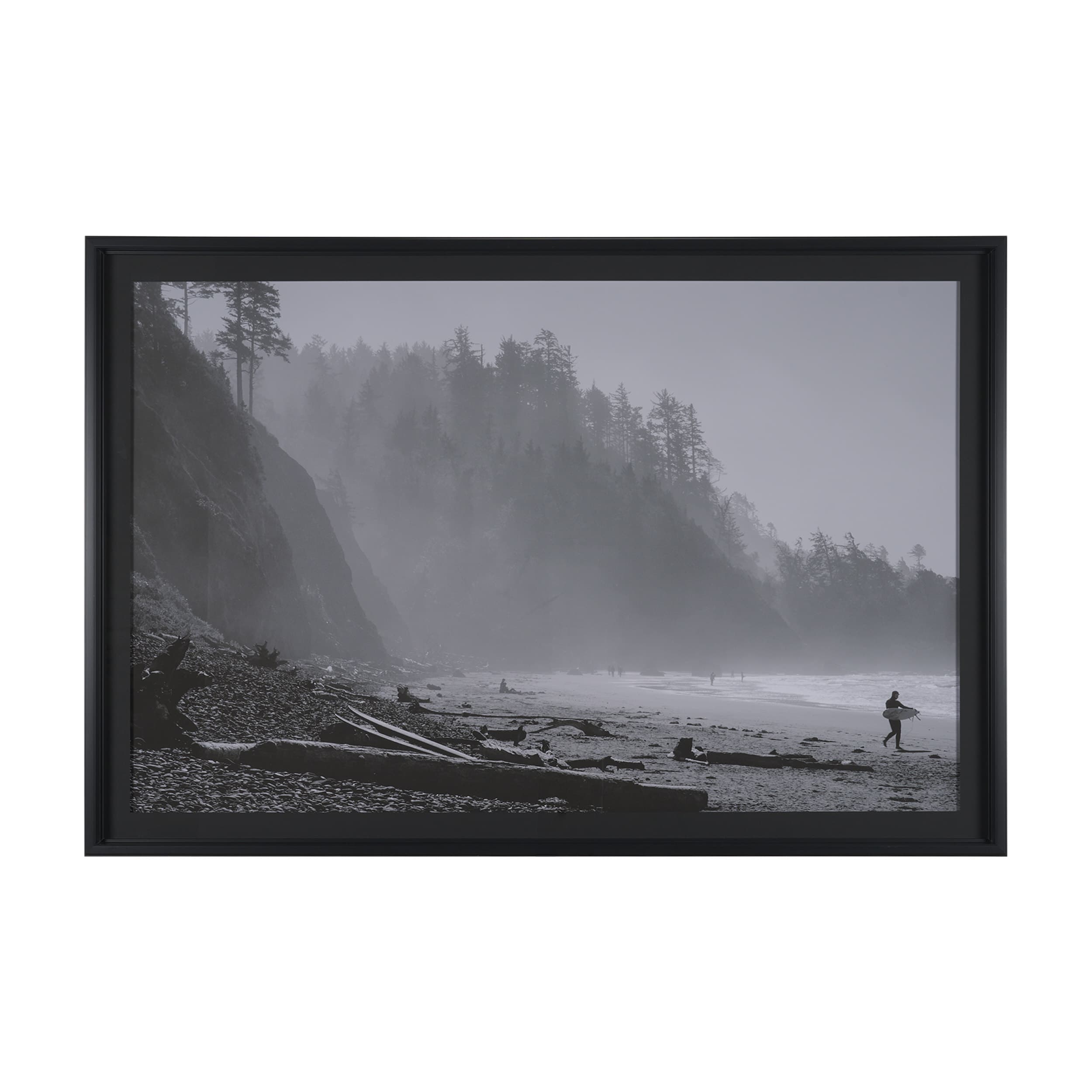 Shoreland I by Melissa McClain a Framed Photo Art Print Matted under Glass — product photograph