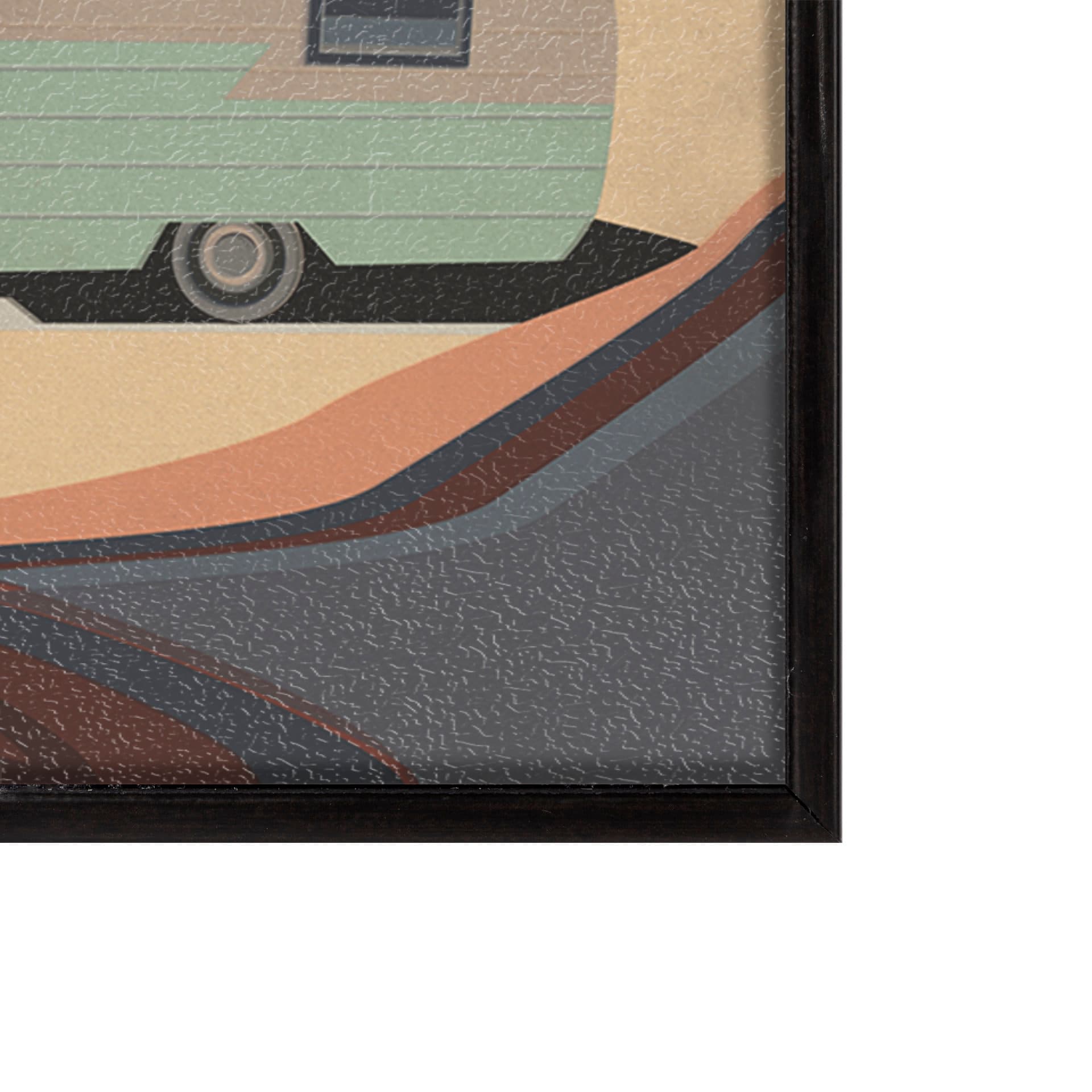 Arizona Go USA (SM) by Mercana Studio a Hand Embellished Decograph Framed Art Print — product photograph