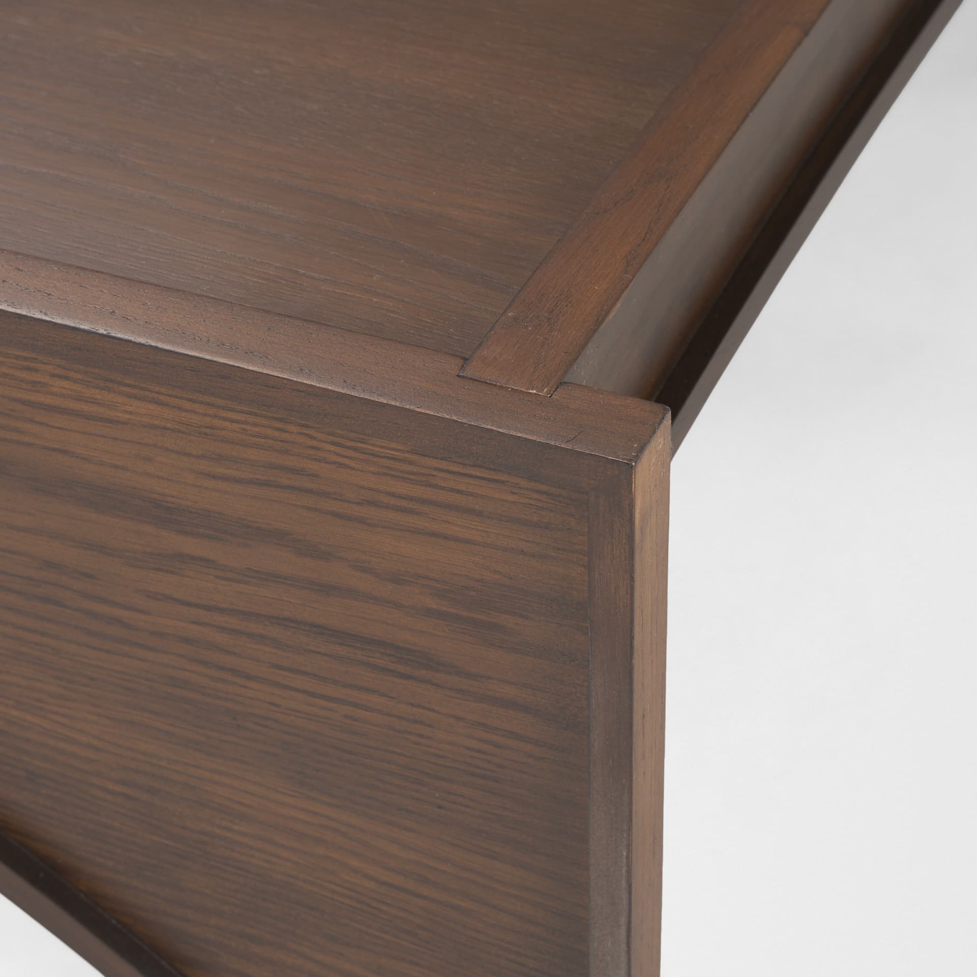 Laraya Medium Brown Wood Coffee Table — product photograph