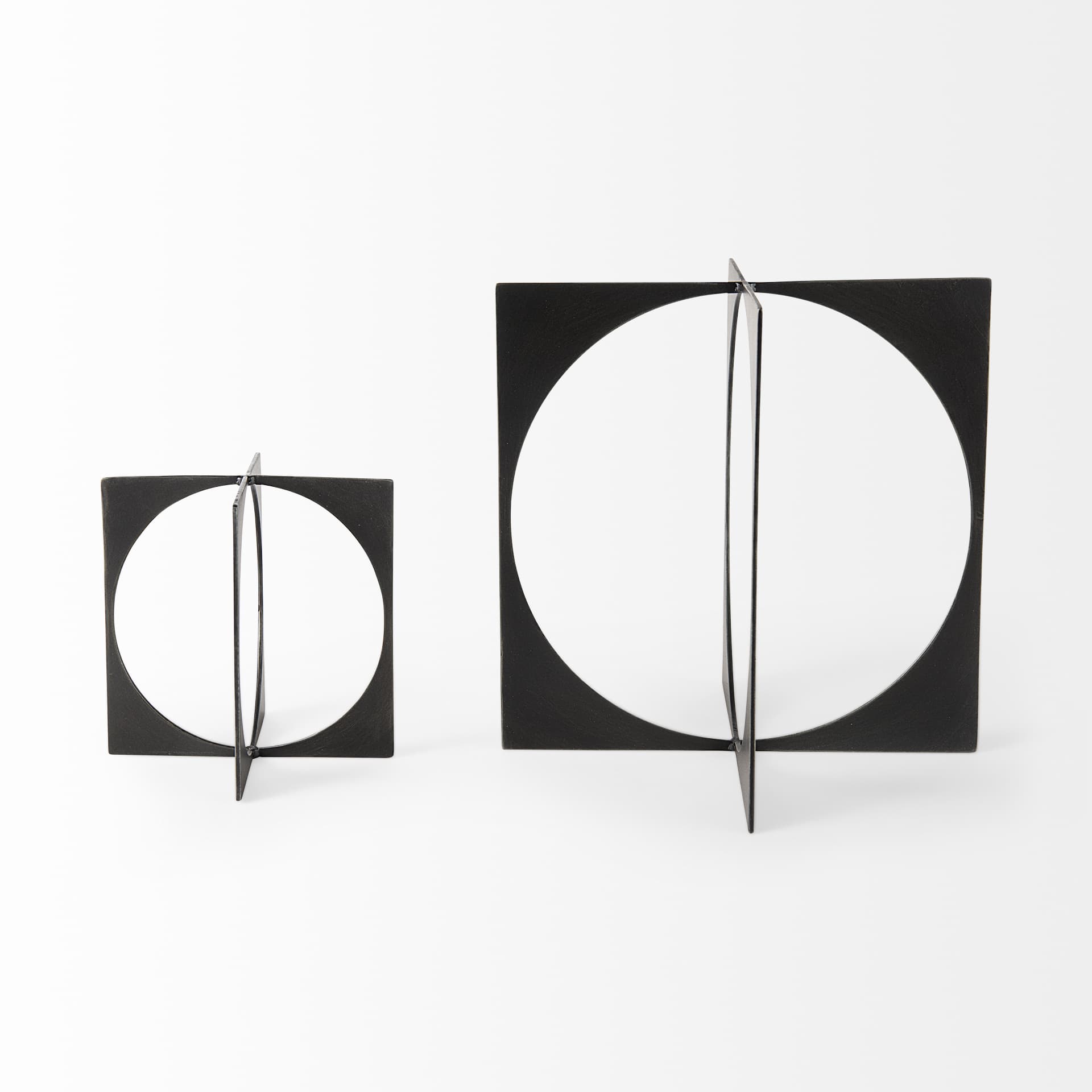 Lima Gunmetal Iron Large Decorative Object — product photograph