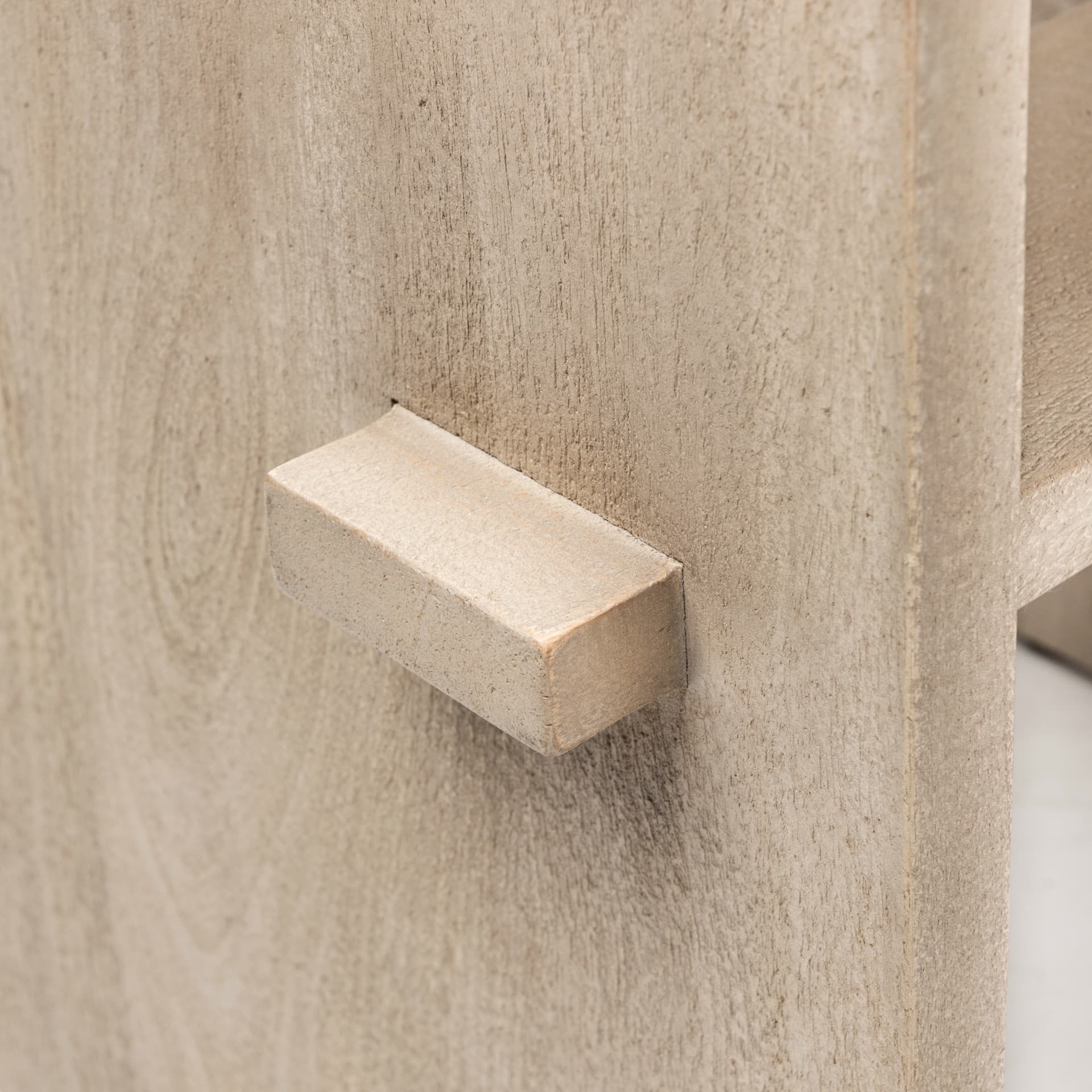 Aida Backless 30in Seat Bar Stool | Light Gray — product photograph