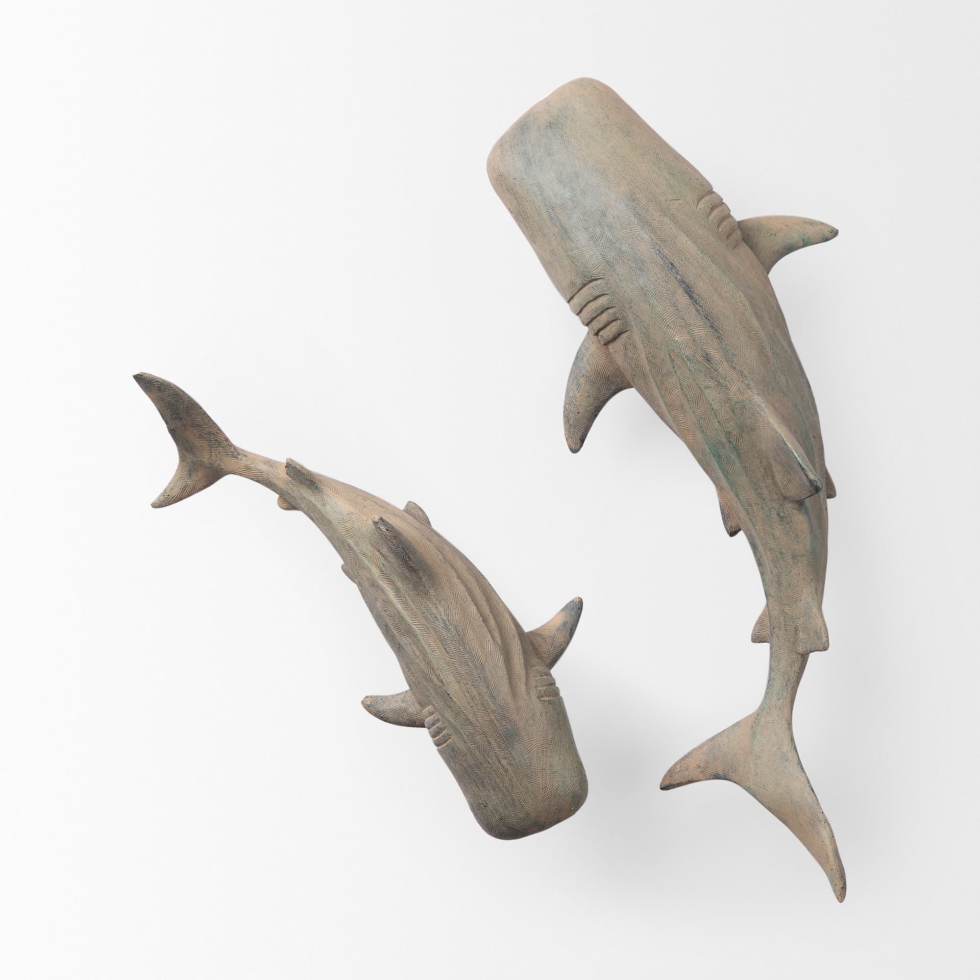 Willa Small Whale Shark sculpture — product photograph