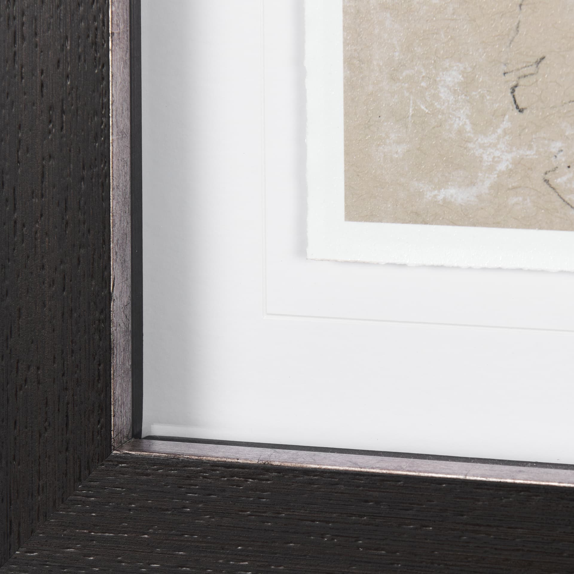 Sketch of Animal VIII by Mercana Studio Hand Embellished Framed Art Print Matted under Glass — product photograph