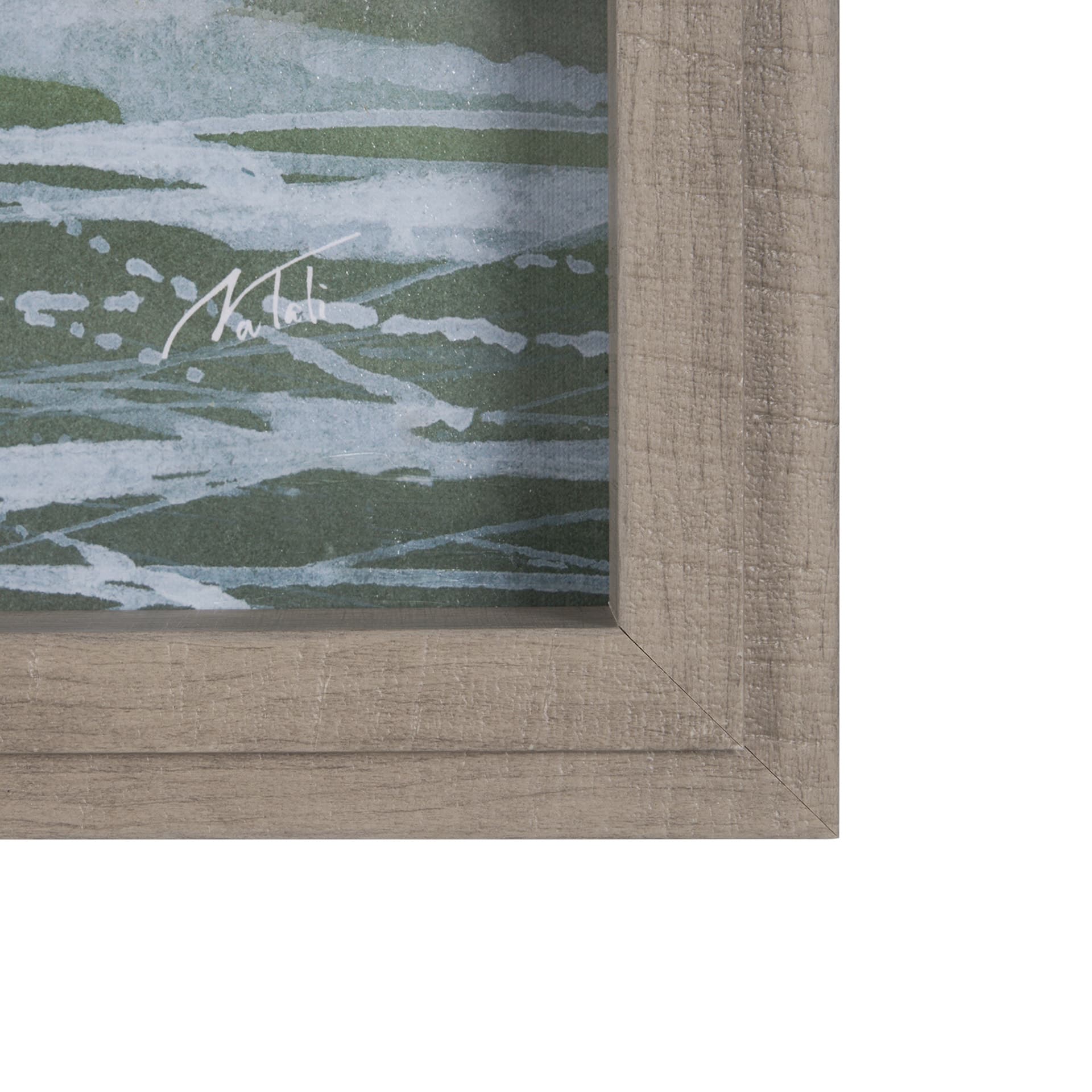 Stormy Coast I by Mercana Studio a Hand Embellished Framed Photo Art Print — product photograph