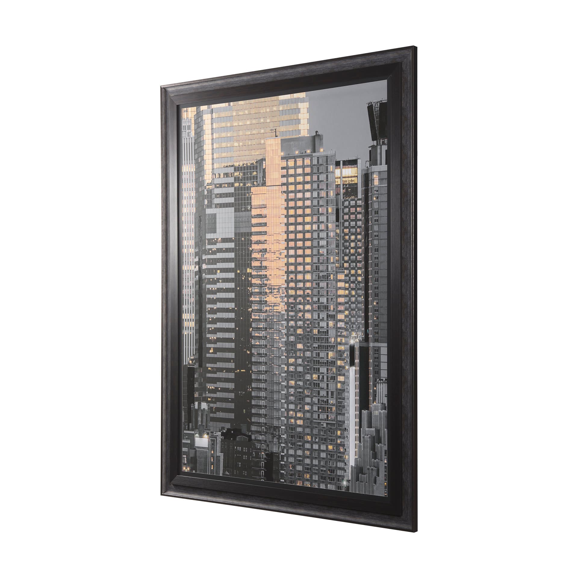 Golden Reflections II by Mercana Studio a Framed Photo Art Print Matted under Glass — product photograph