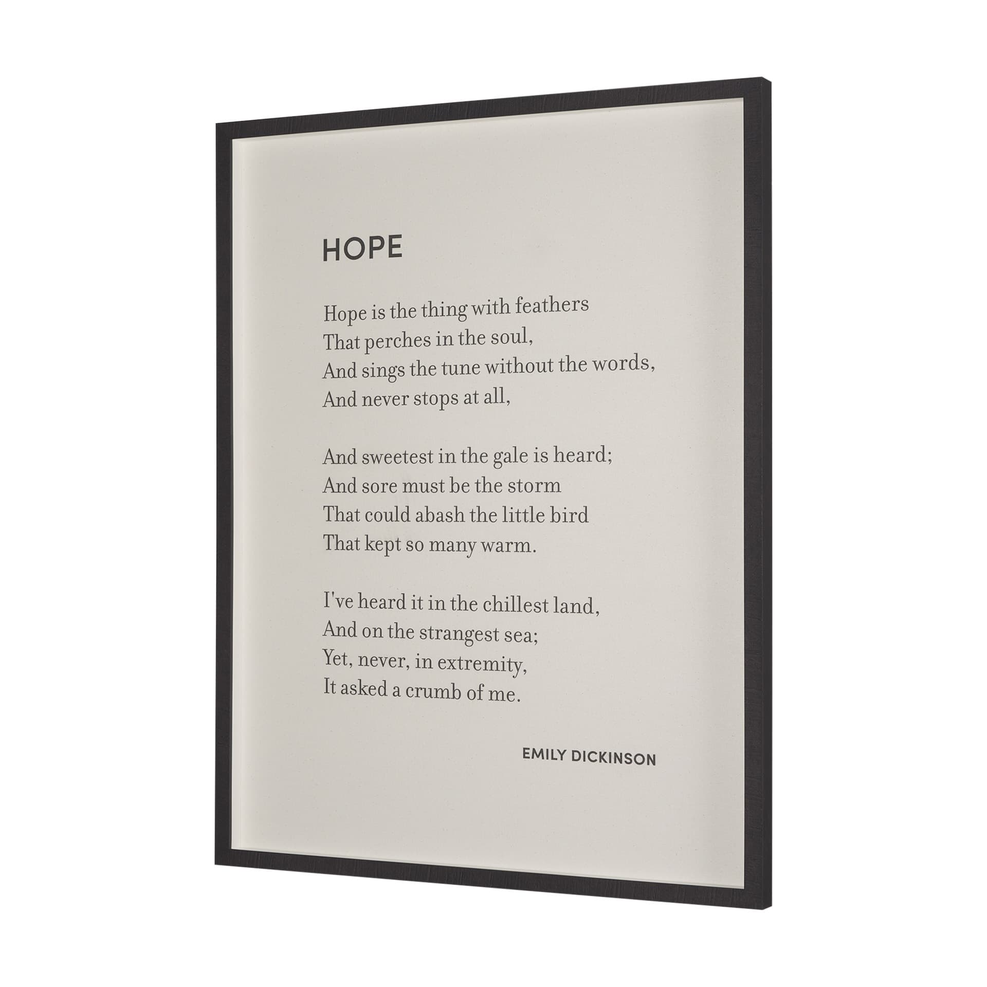 Hope by Mercana Studio a Hand Embellished Framed Art Print Matted under Glass — product photograph