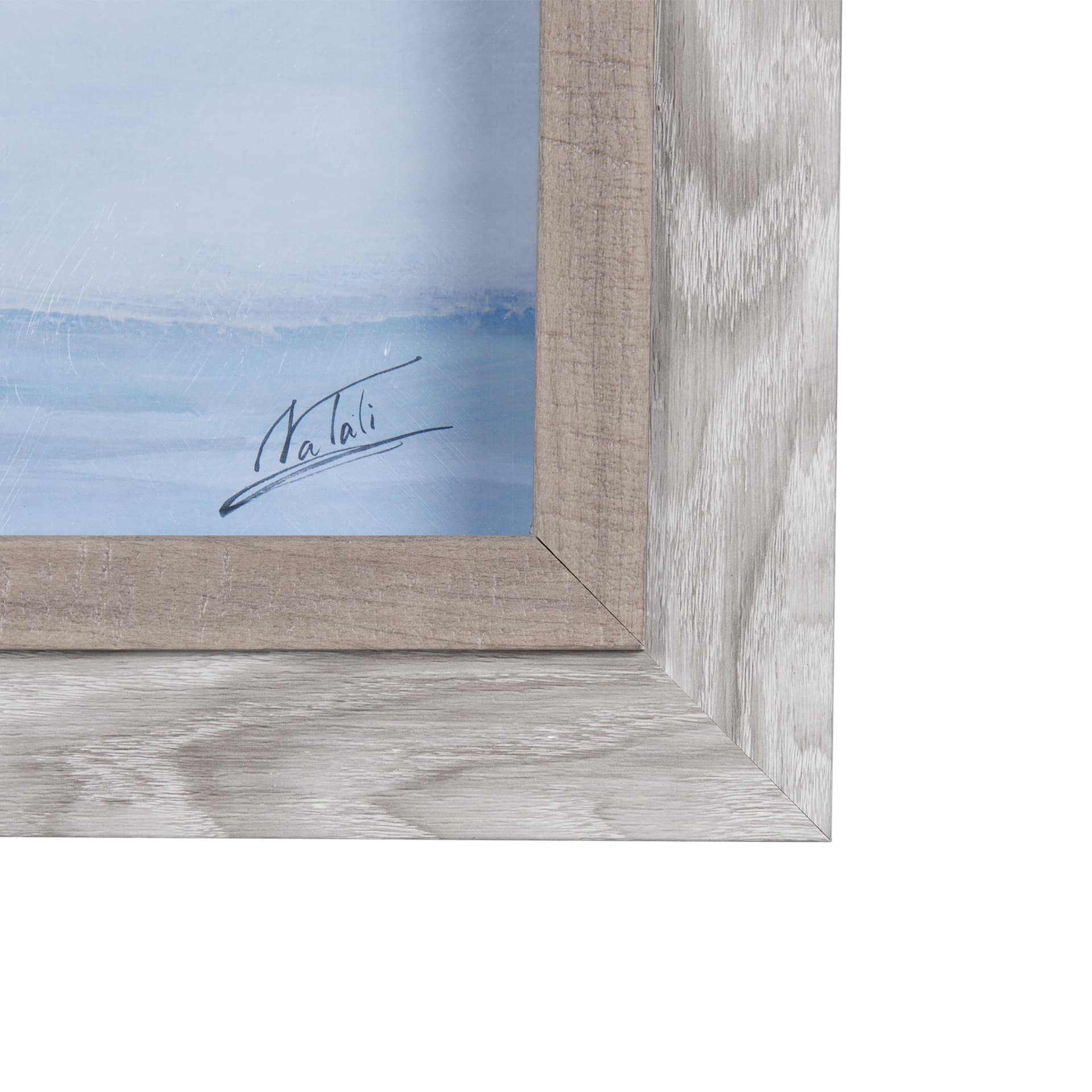 Day cloud II by Mercana Studio a Hand Embellished Textured Framed Art Print — product photograph