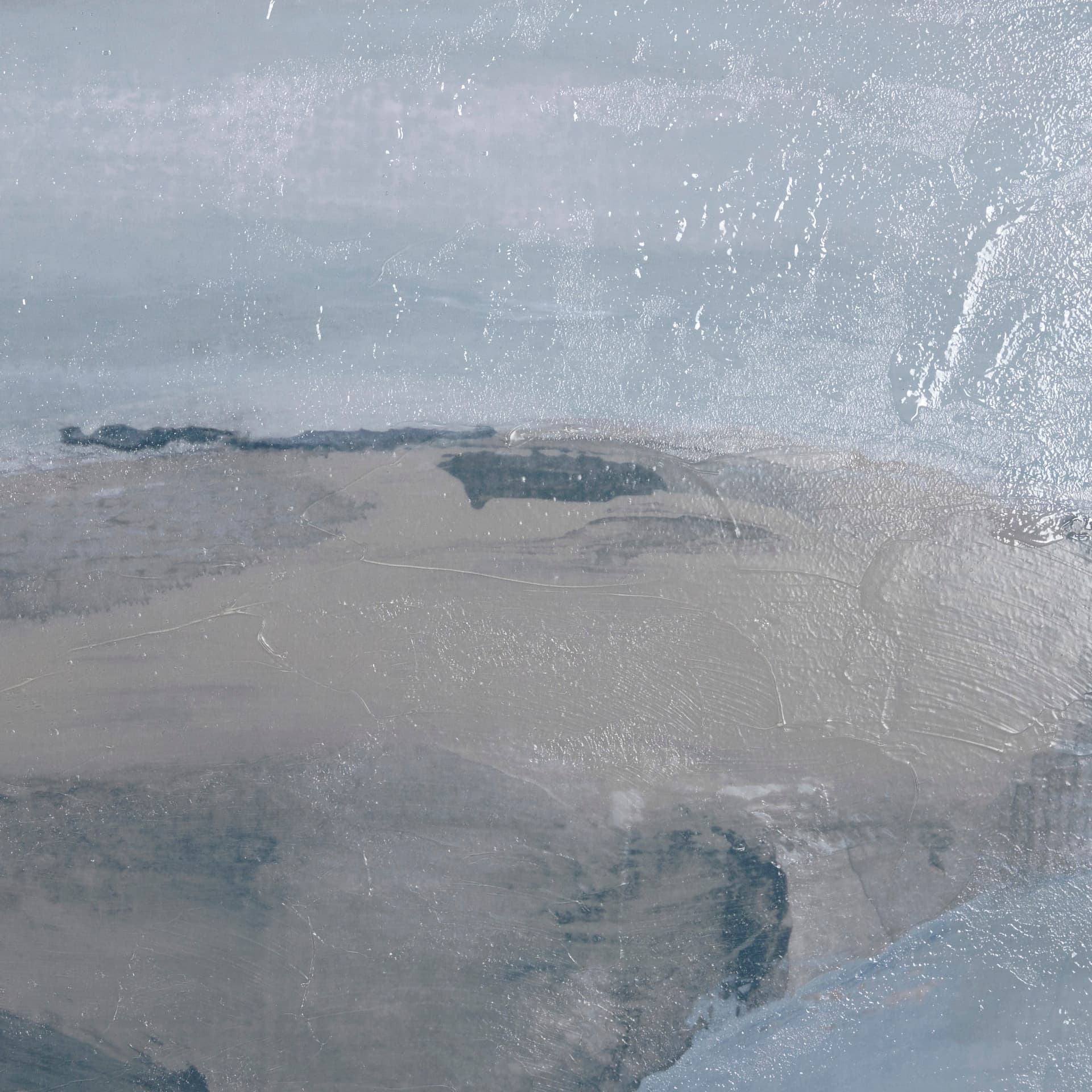 Morning Light I by Mercana Studio a Hand Embellished Textured Framed Art Print Matted under Glass — product photograph