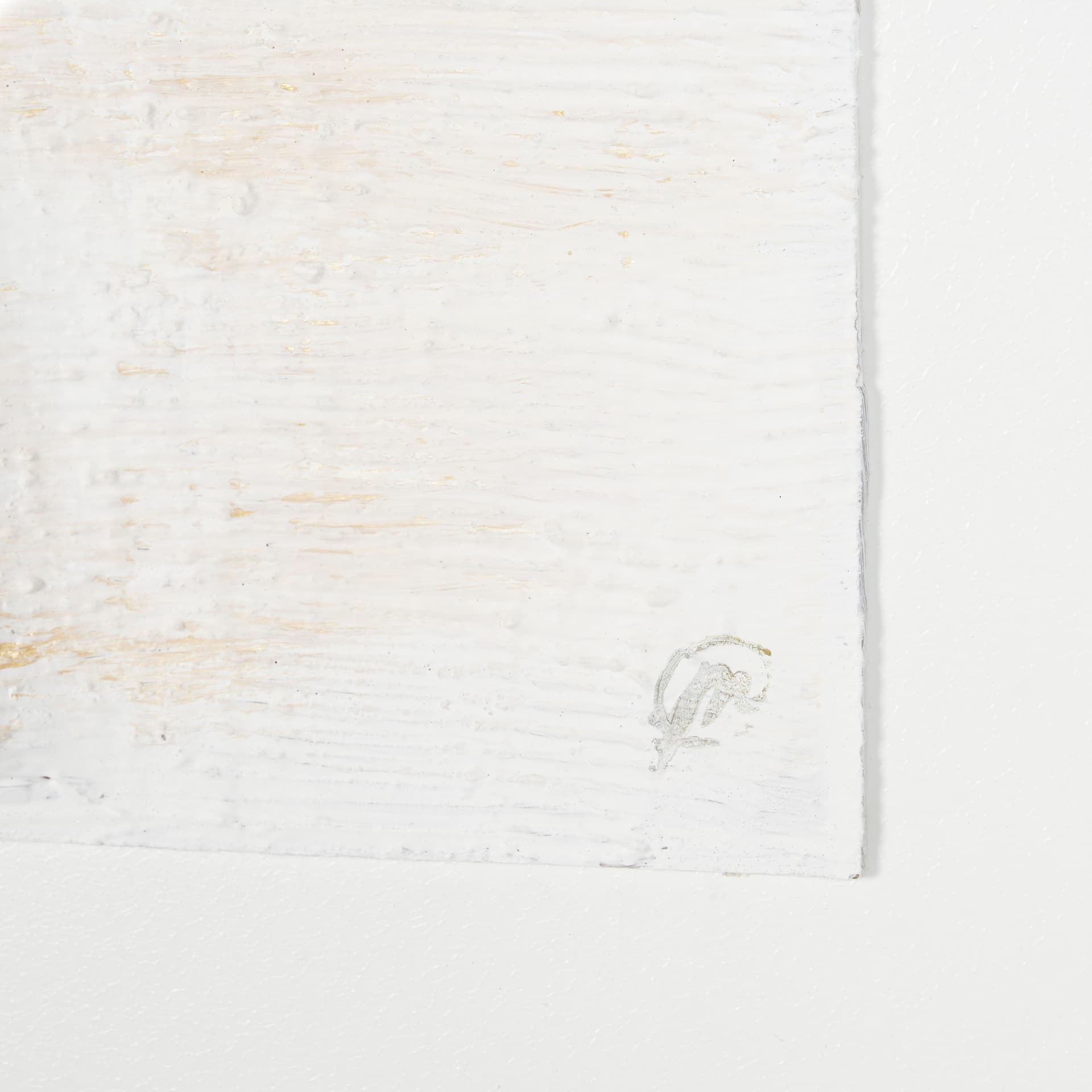 Lime Washed Branches I by Studio M a handmade Original Framed Artwork under Glass — product photograph