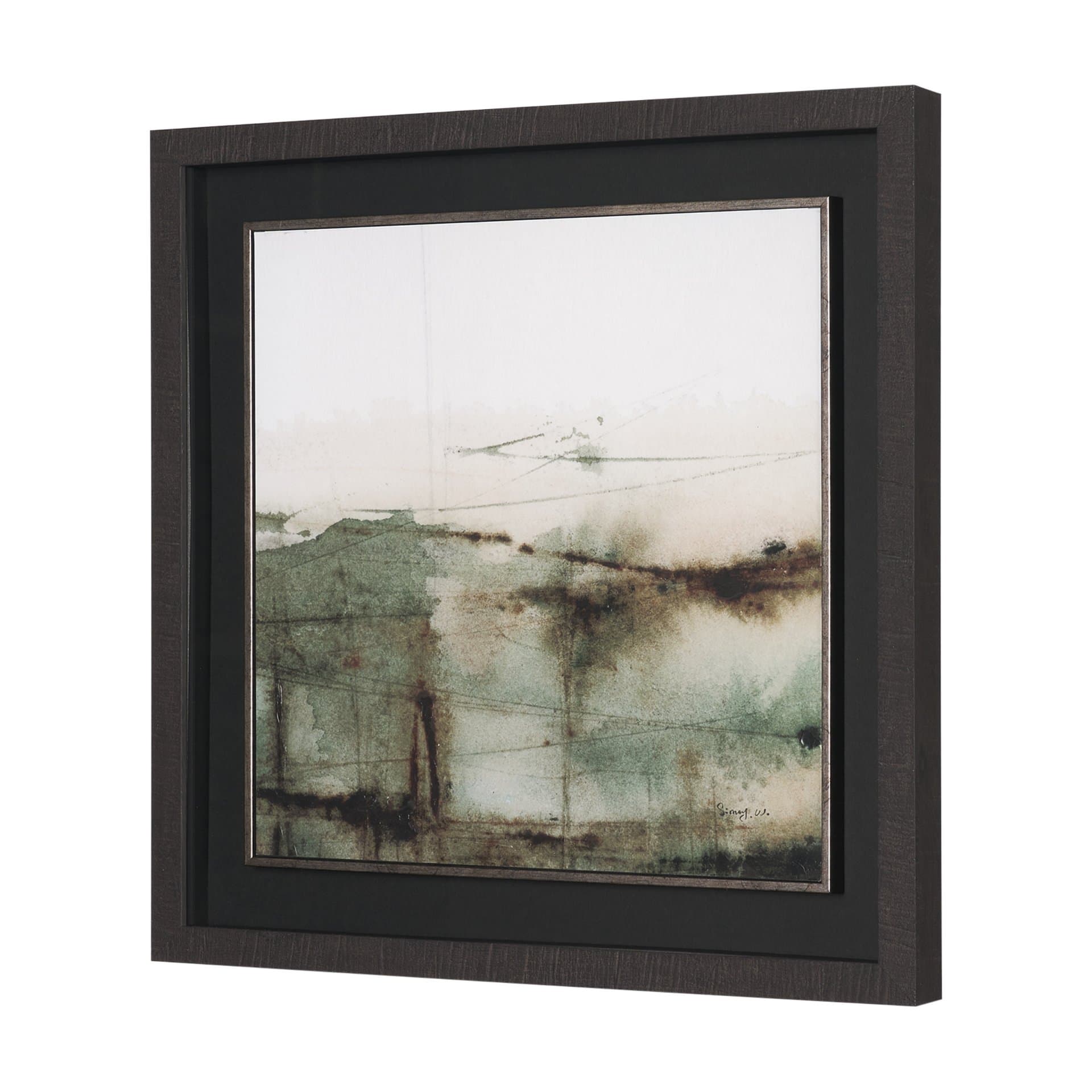 Watercolor Dreamscape II by Mercana Studio a Hand Embellished Framed Watercolor Art Print under Glas — product photograph
