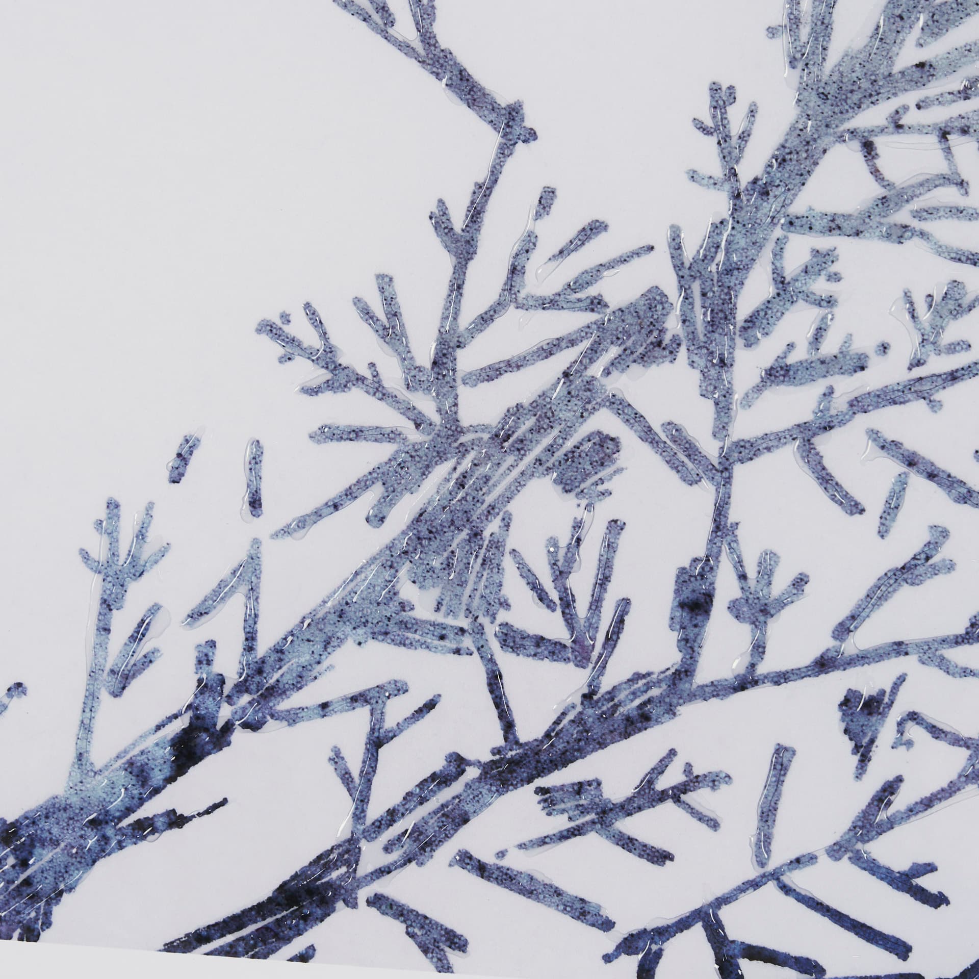 Evergreen Branches IV by Mercana Studio a Hand Embellished Framed Art Print Matted under Glass — product photograph