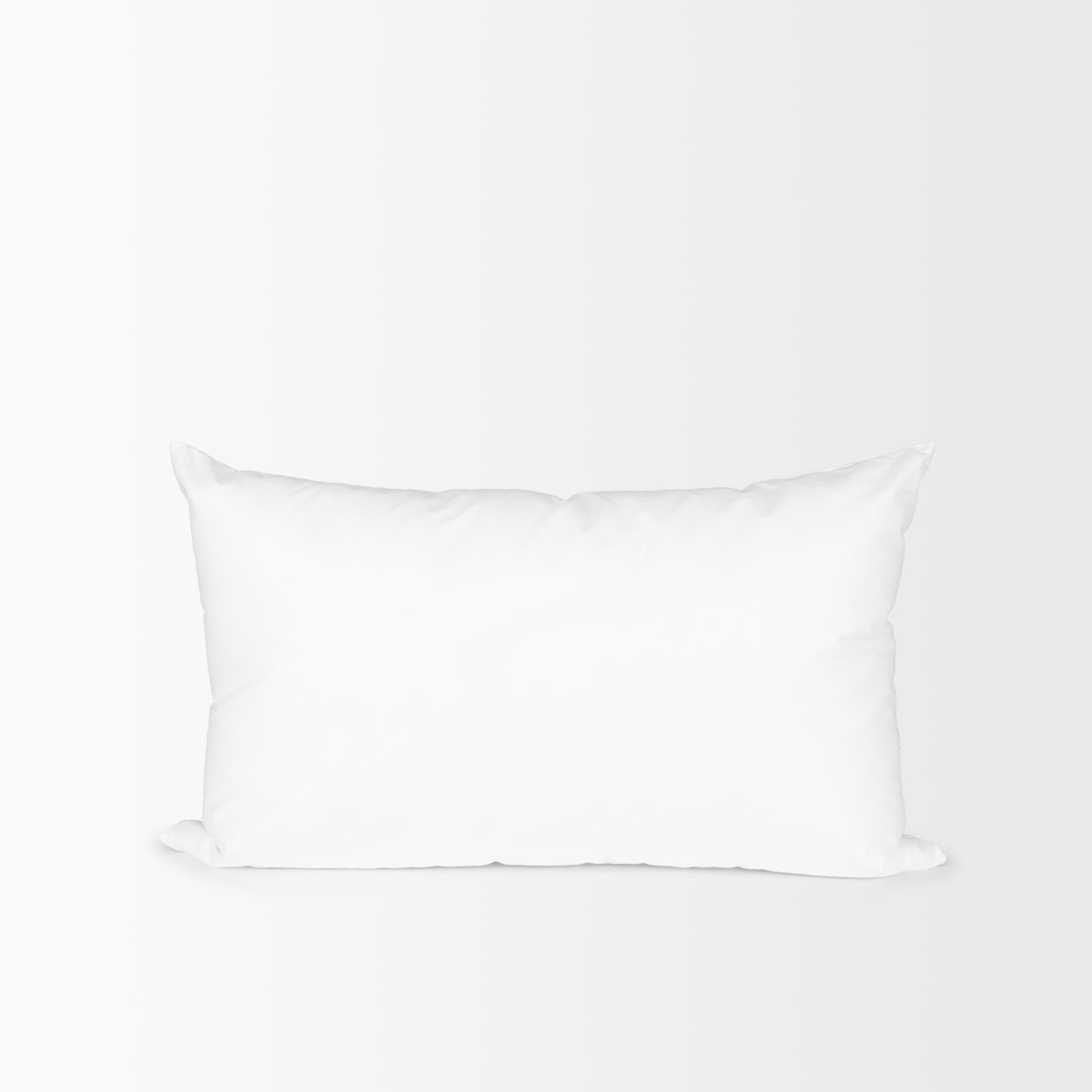 13x21 Down pillow insert — product photograph