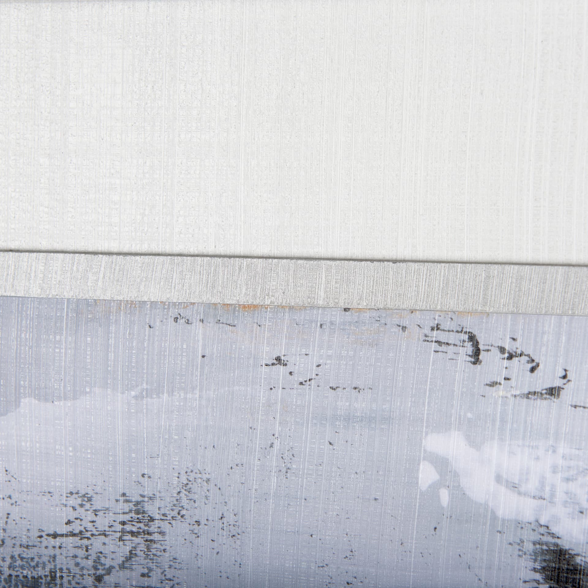 Silver and gold Inspiration II by Mercana Studio a Hand Embellished Textured Framed Art Print — product photograph