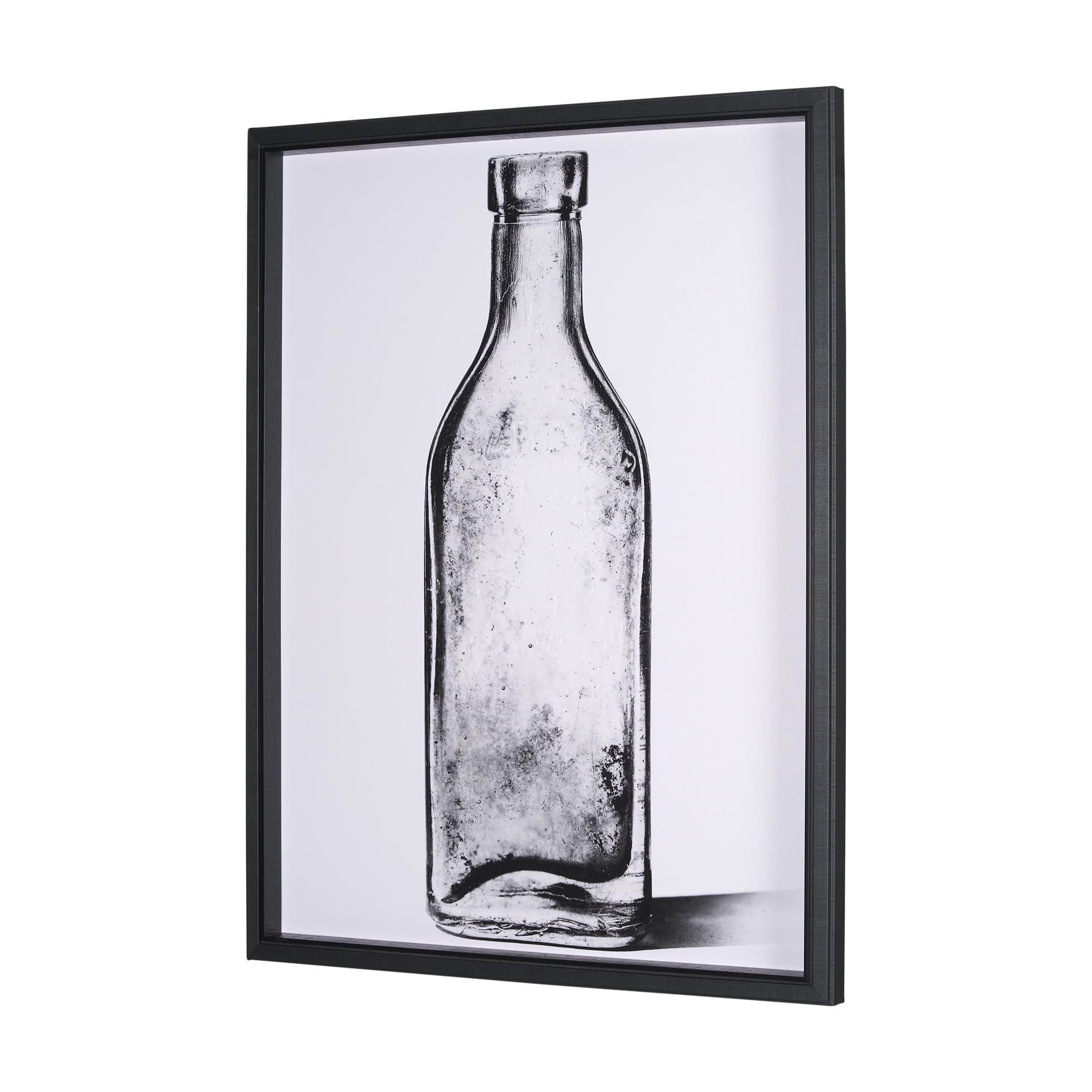 Collected Glassware - Vintage by Paige Craig a Hand Embellished Textured Framed Art Print — product photograph
