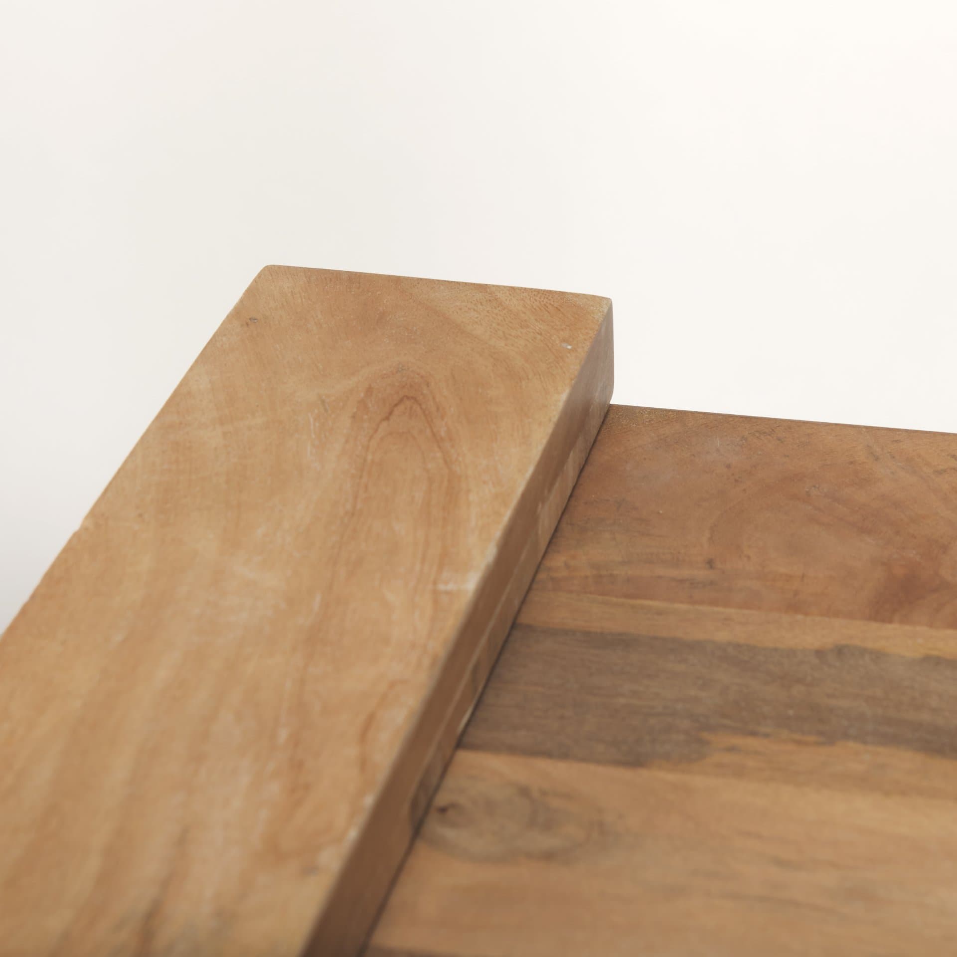 Athelia Light Wood Accent Table — product photograph
