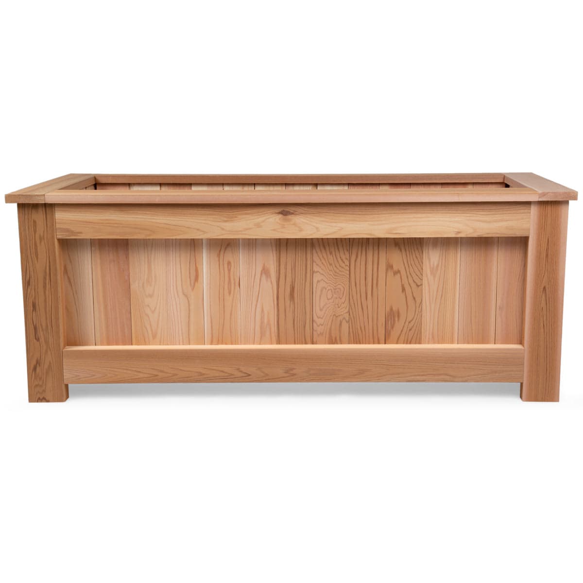 4-Ft Cedar Planter Box — product photograph