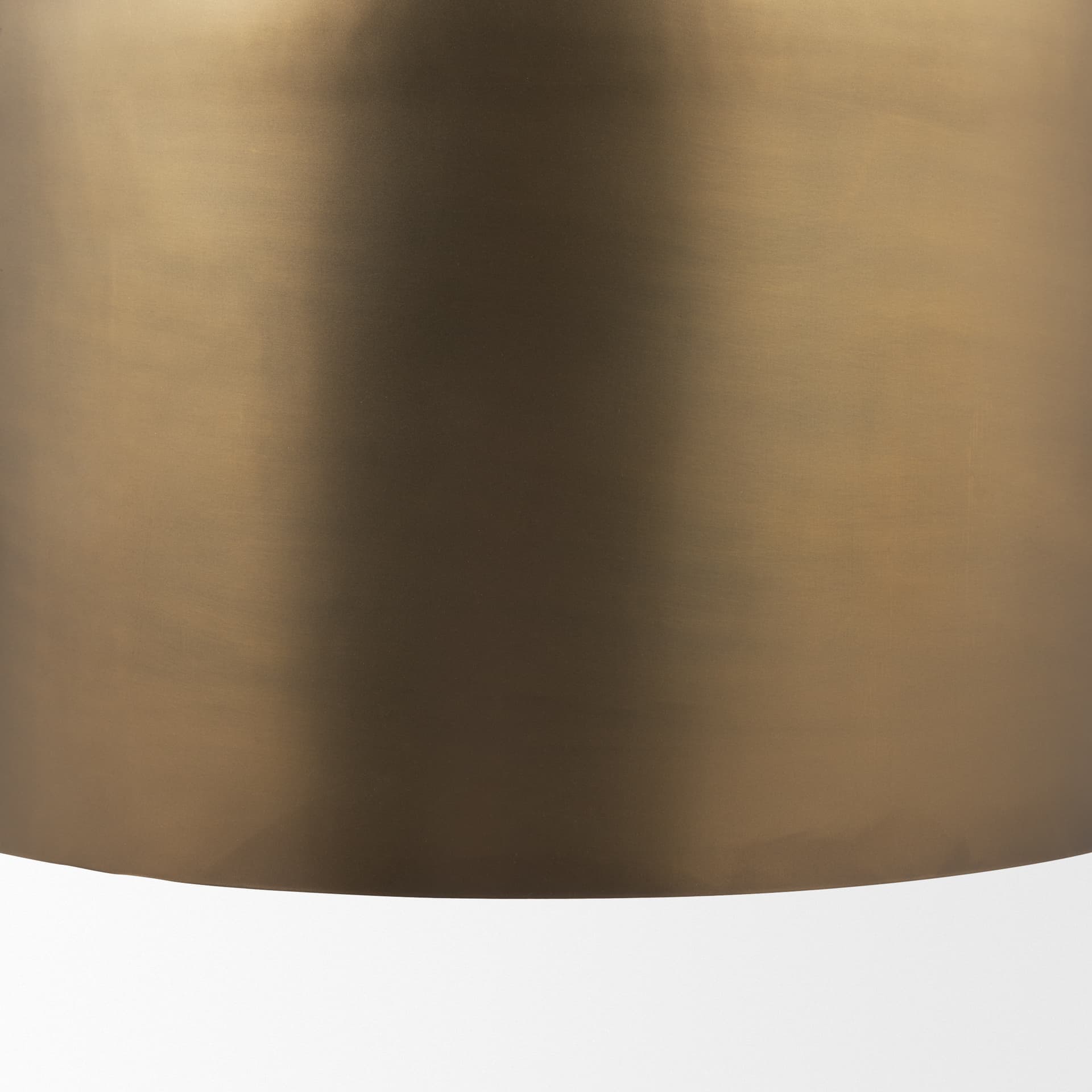 Sanne Antiqued Gold Metal w/ Silver Foil Large Pendant Light — product photograph