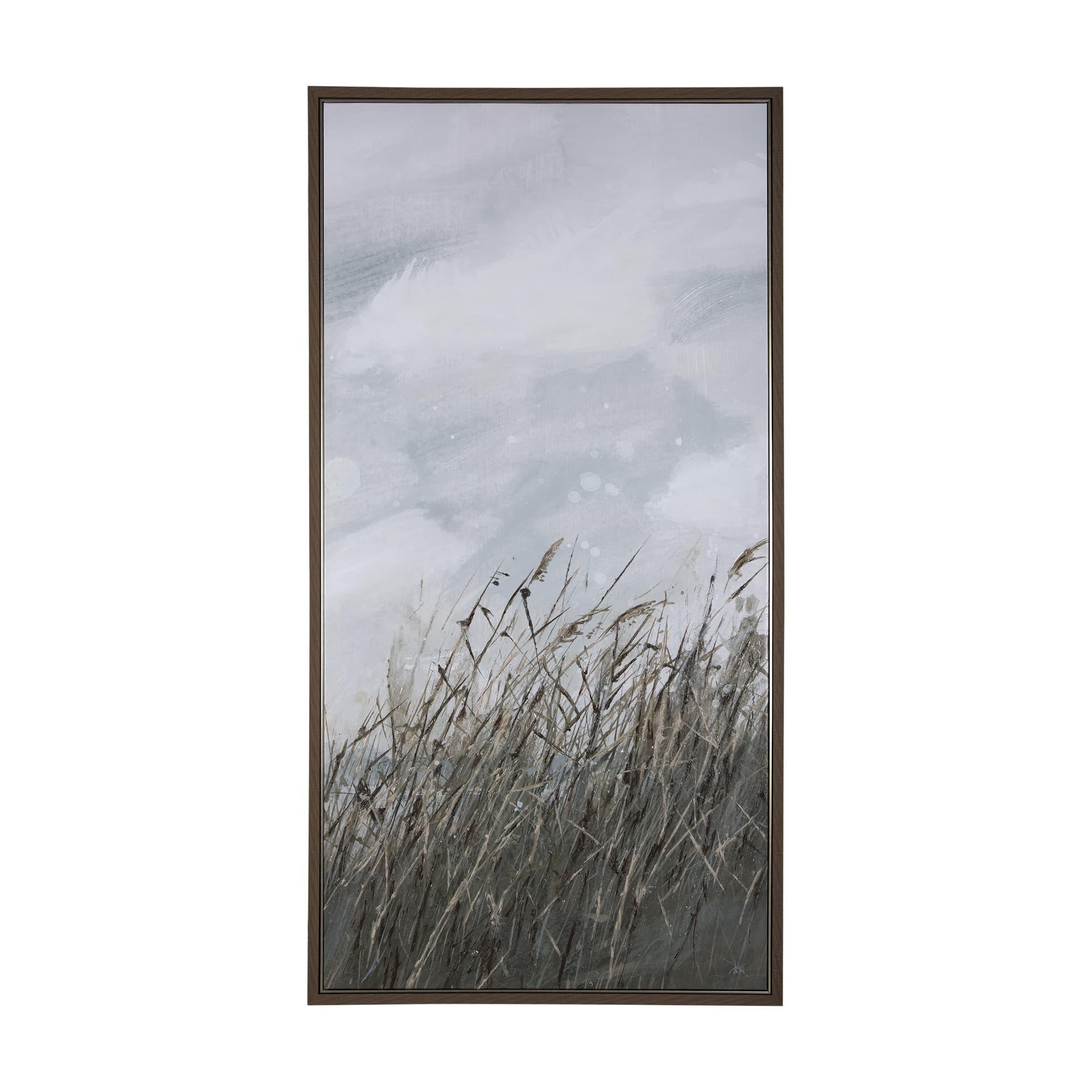 Chilly Breeze I by Mercana Studio a Hand Embellished Textured Framed Canvas — product photograph