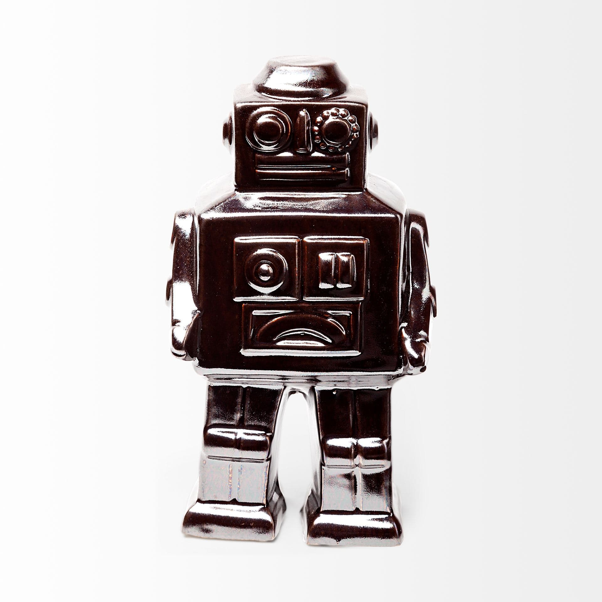 Robby 4L x 3W Bronze Polished Robot — product photograph
