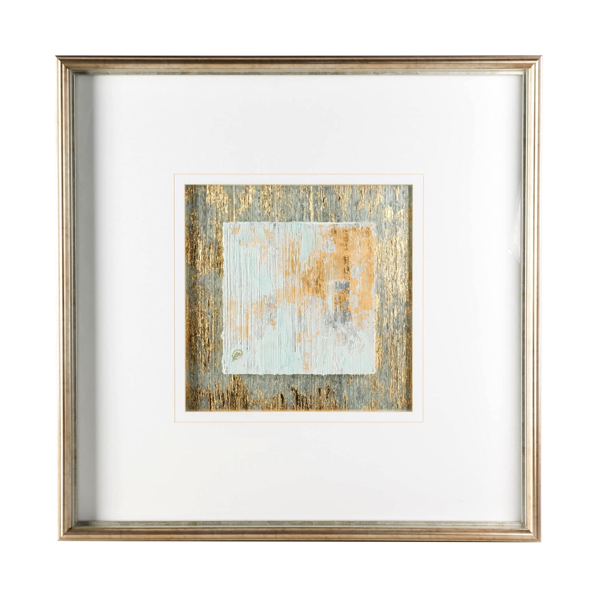 Spring Showers II by Studio M a handmade Original Framed Artwork under Glass — product photograph