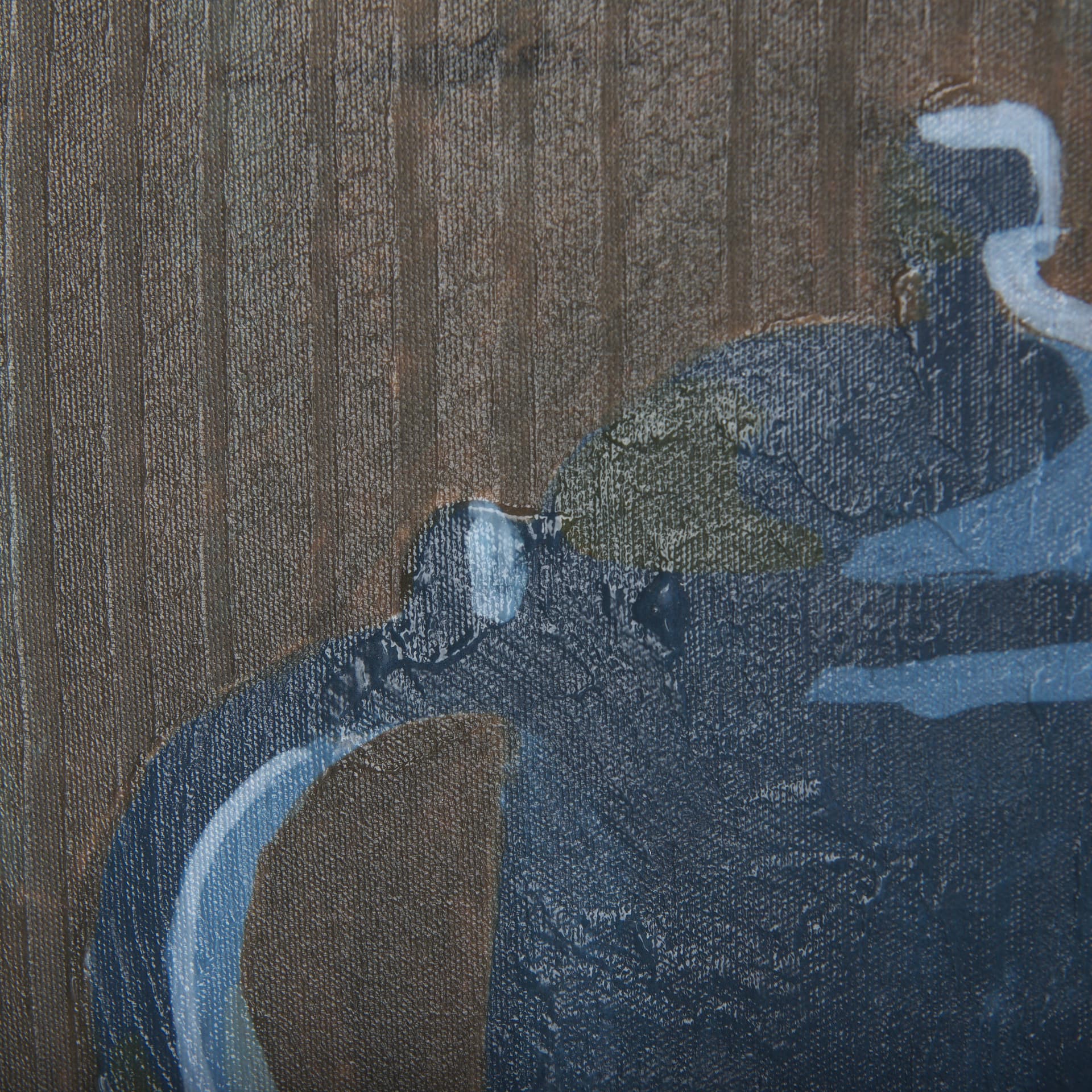 Still life II by Mercana Studio a Hand Embellished Textured Canvas — product photograph