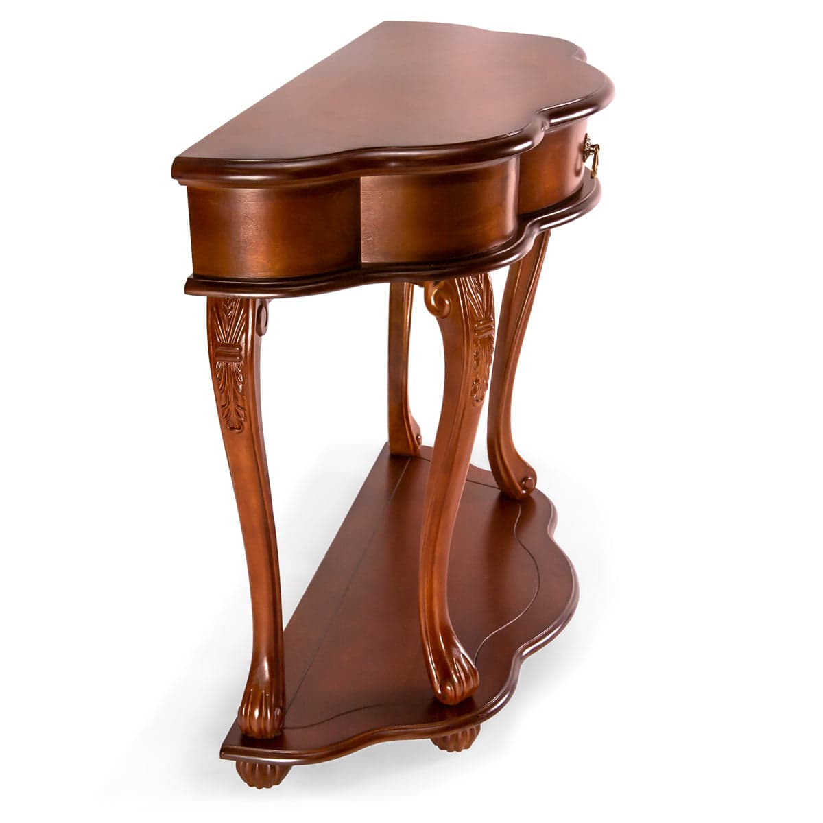 Console Old World Table Cherry Finish — product photograph