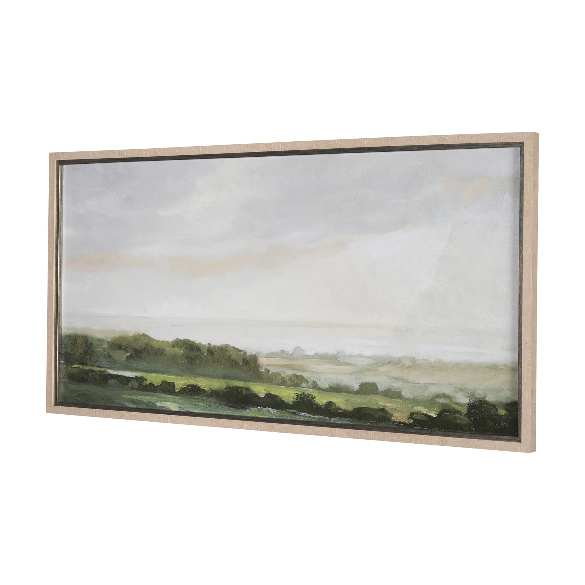 Morning Shadows by Mercana Studio a Hand Embellished Textured Framed Art Print — product photograph
