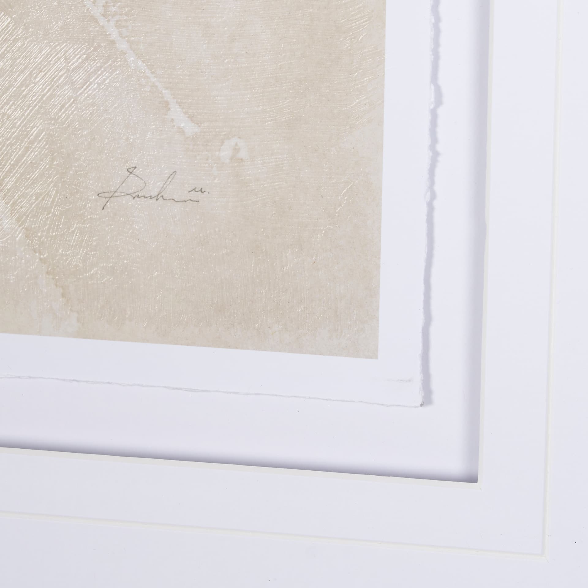 Wildflower I by Mercana Studio a Hand Embellished Textured Framed Art Print Matted under Glass — product photograph