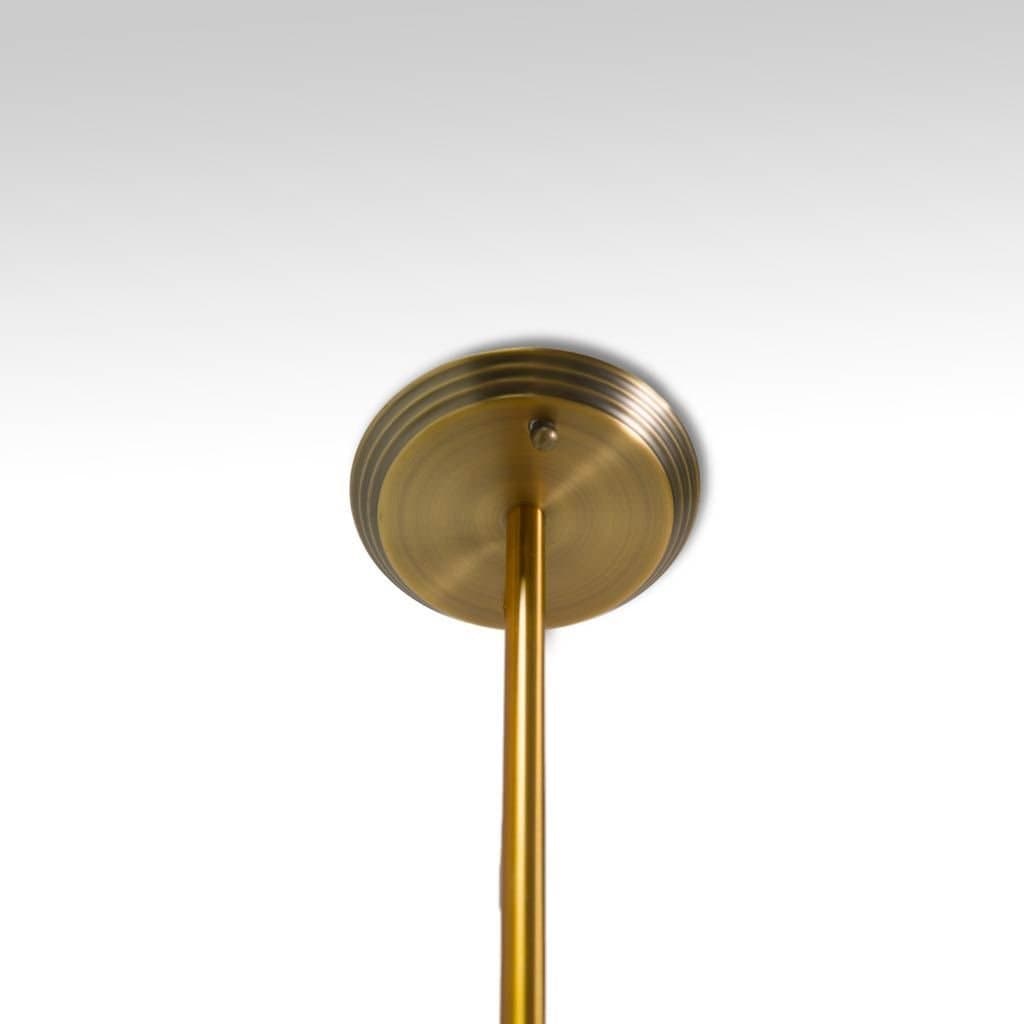 Edisonna II (38"D) Gold Sputnik Twenty Bulb Chandelier — product photograph