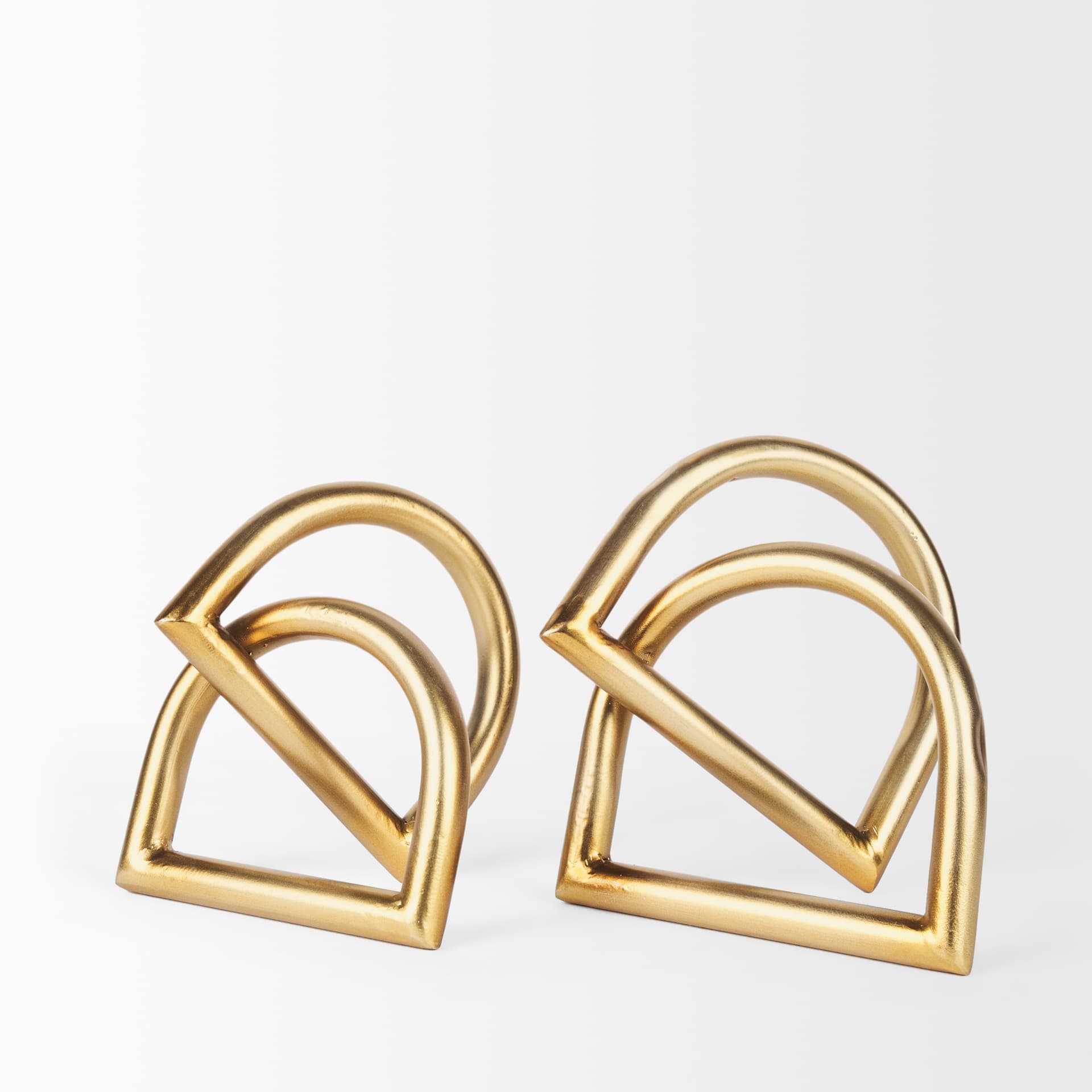 Locke Large Gold Metal Decorative Object — product photograph