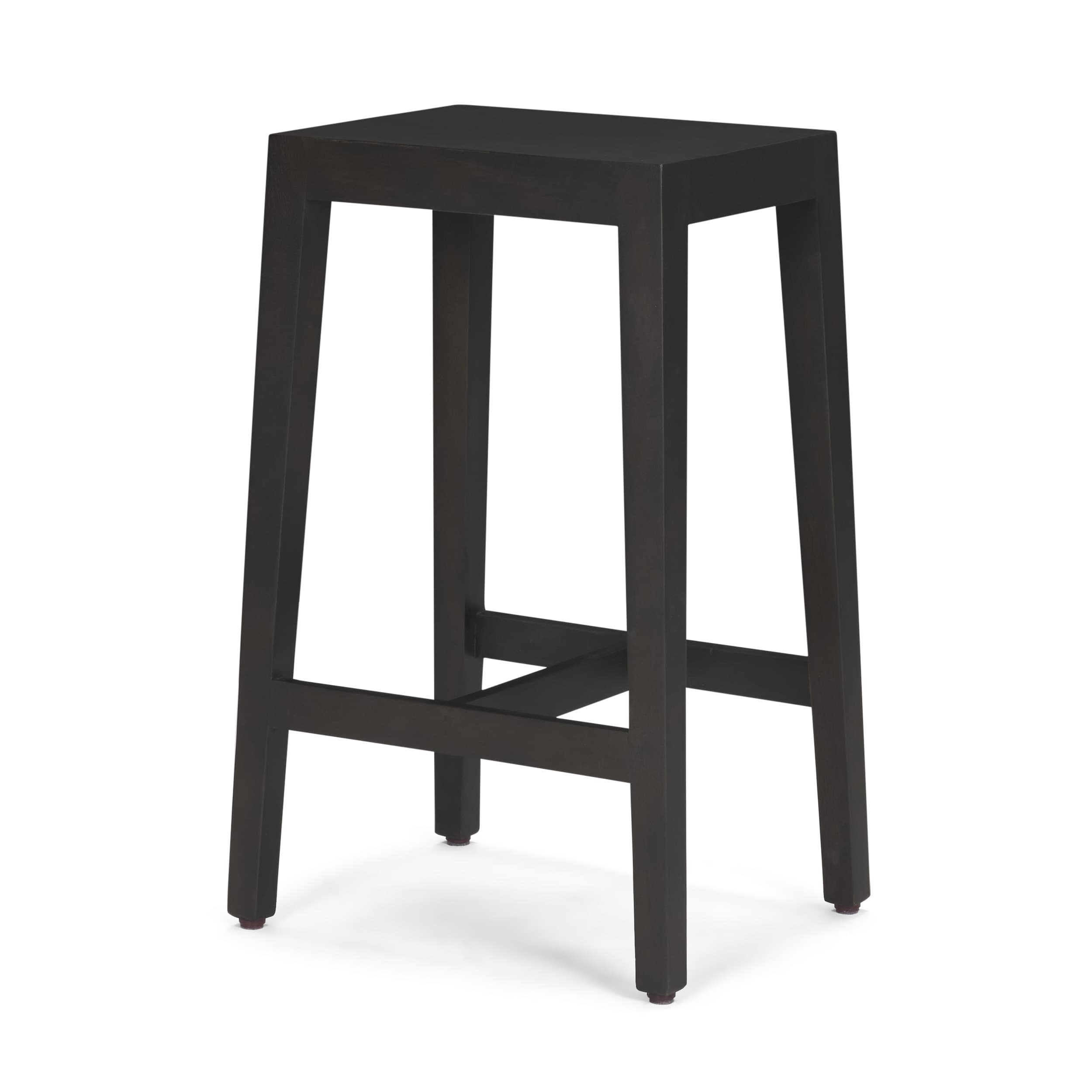 Colony Backless 25in Seat Counter Stool | Black Brown — product photograph