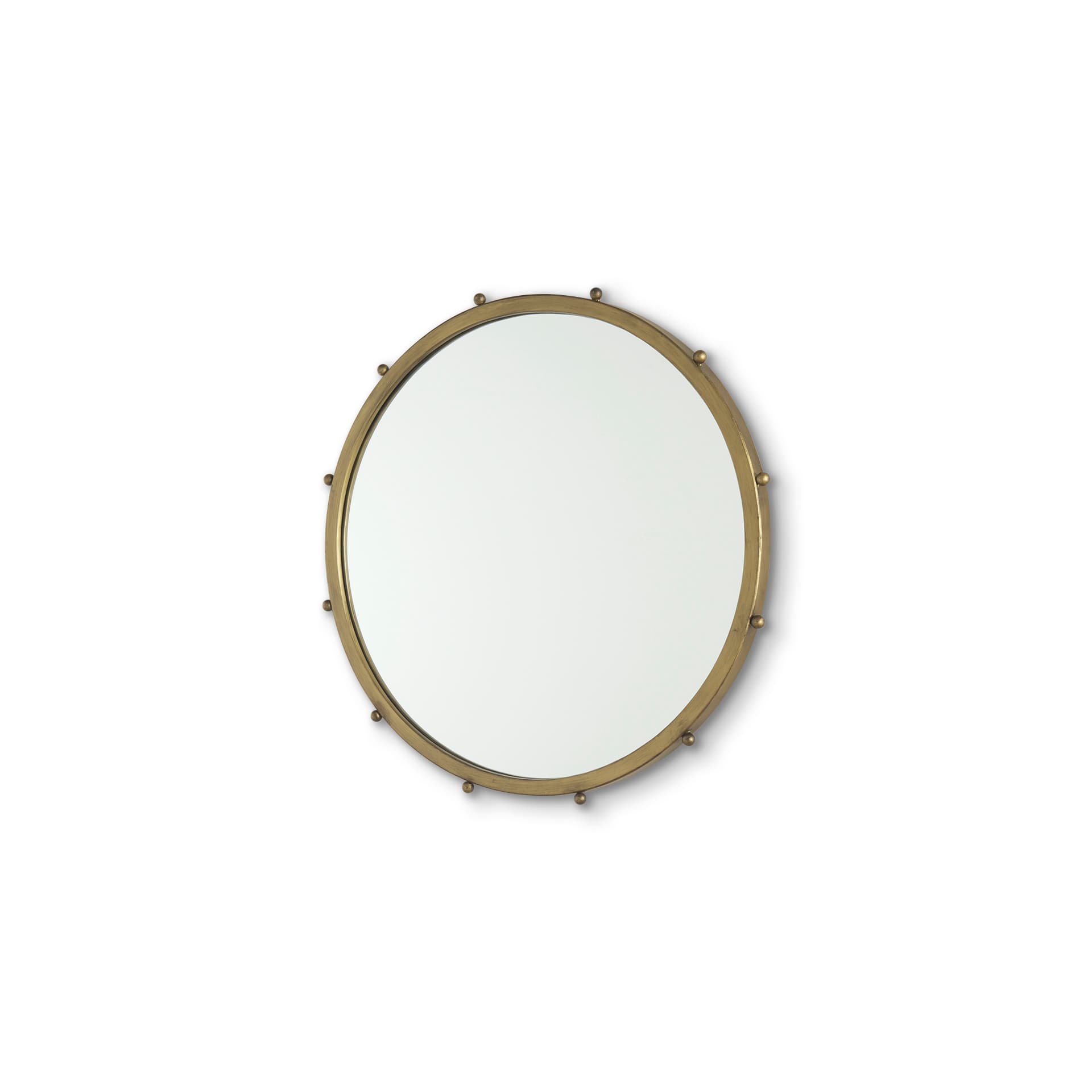 Elena I Small Gold Wall Mirror — product photograph