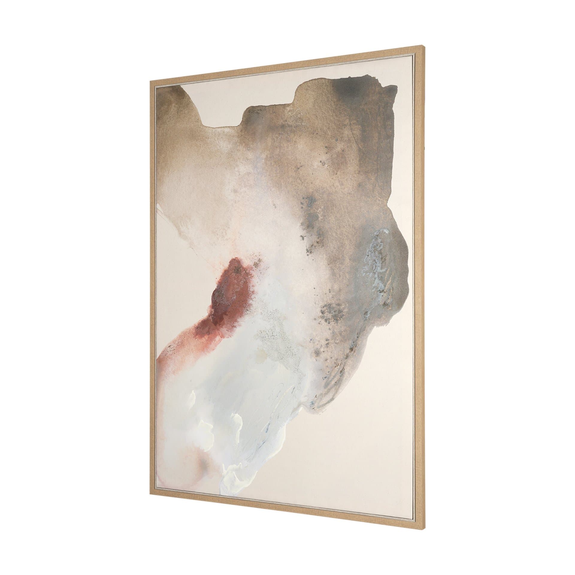 Inclination II by Ira Havuka Hand-Embellished Textured Framed Canvas Artwork — product photograph