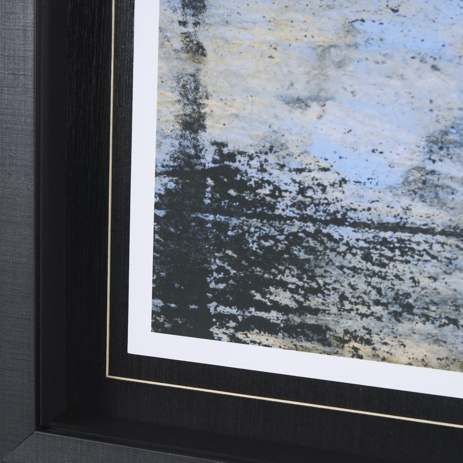 City Vibe III by Mercana Studio a Hand Embellished Textured Framed Art Print Matted under Glass — product photograph