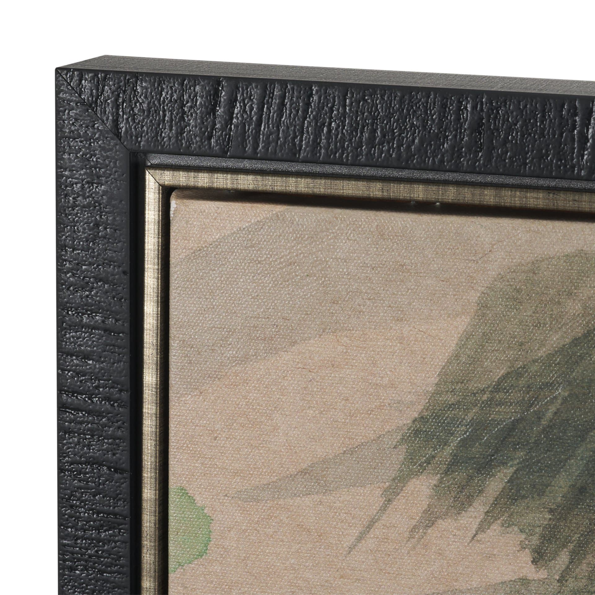 Twilight by Mercana Studio Hand-Embellished Textured Framed Canvas Artwork — product photograph